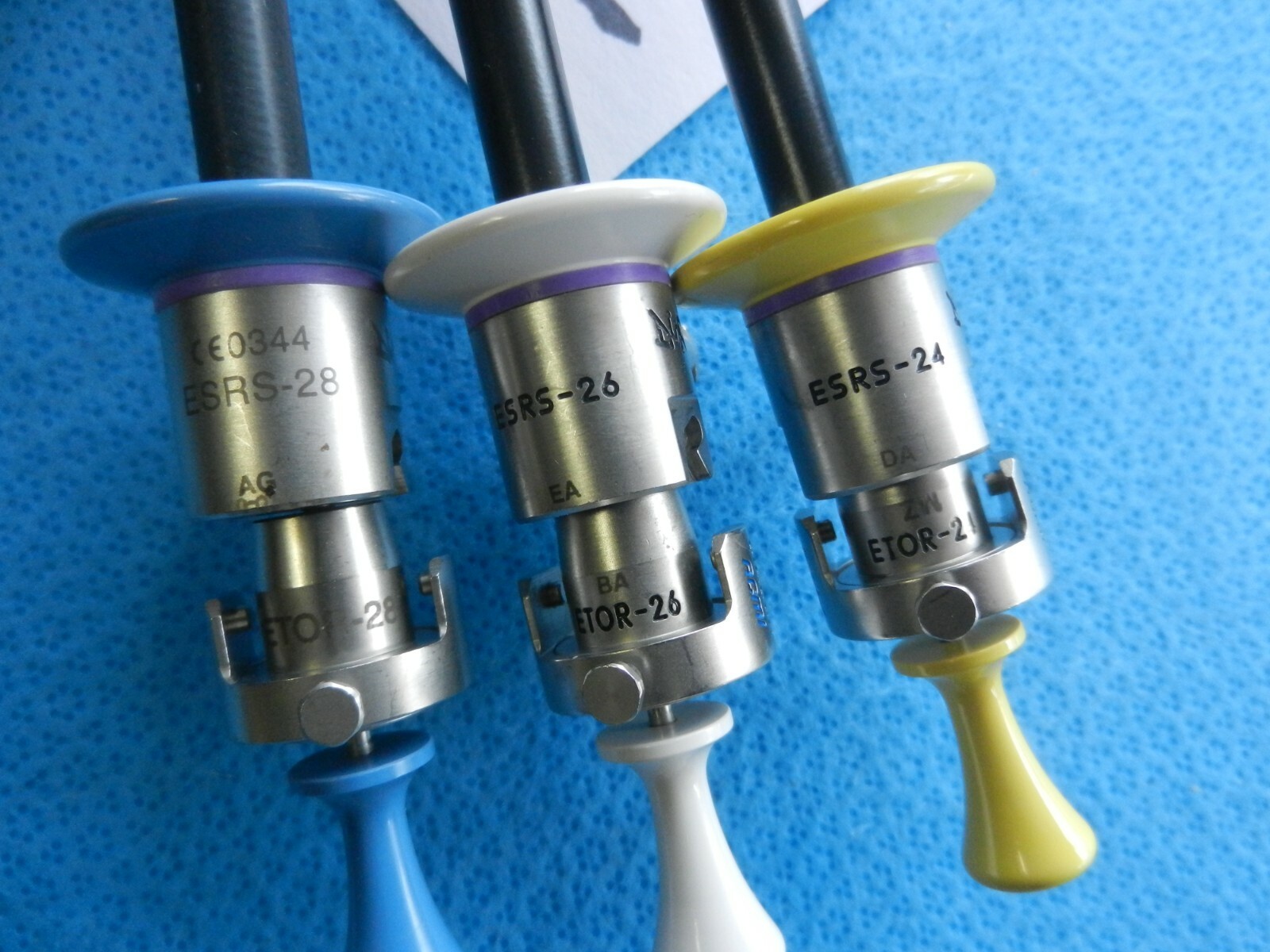 Circon ACMI Surgical 24Fr. 26Fr. 28Fr. Resectoscope Sheath & Obturator Set