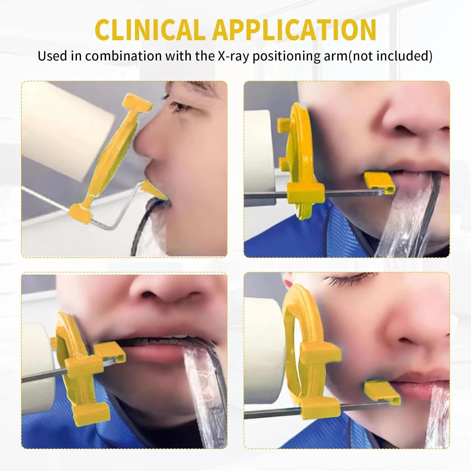 5 Set Dental Sensor Holder Dental XRay Positioning Aiming Ring Bitewing/Anterior