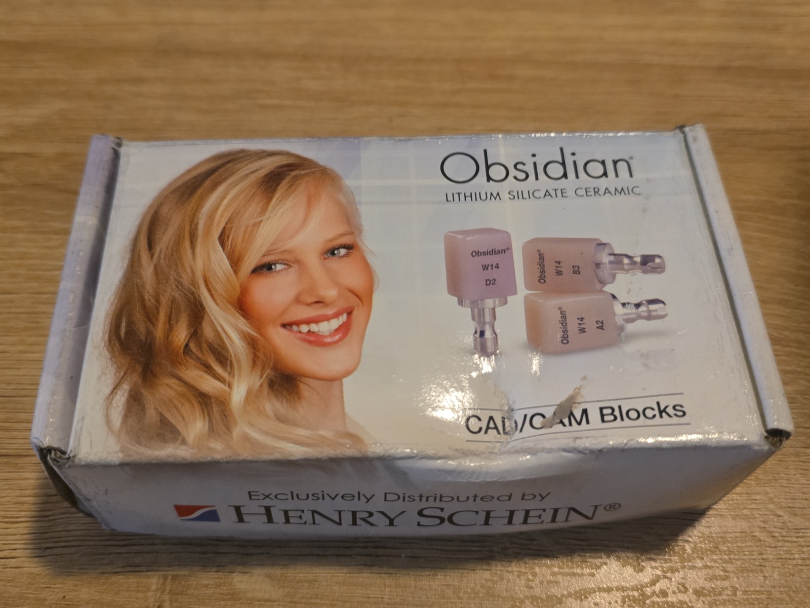 CEREC – Obsidian Cad Cam Blocks – A3.5 – W14 – 5 Blocks