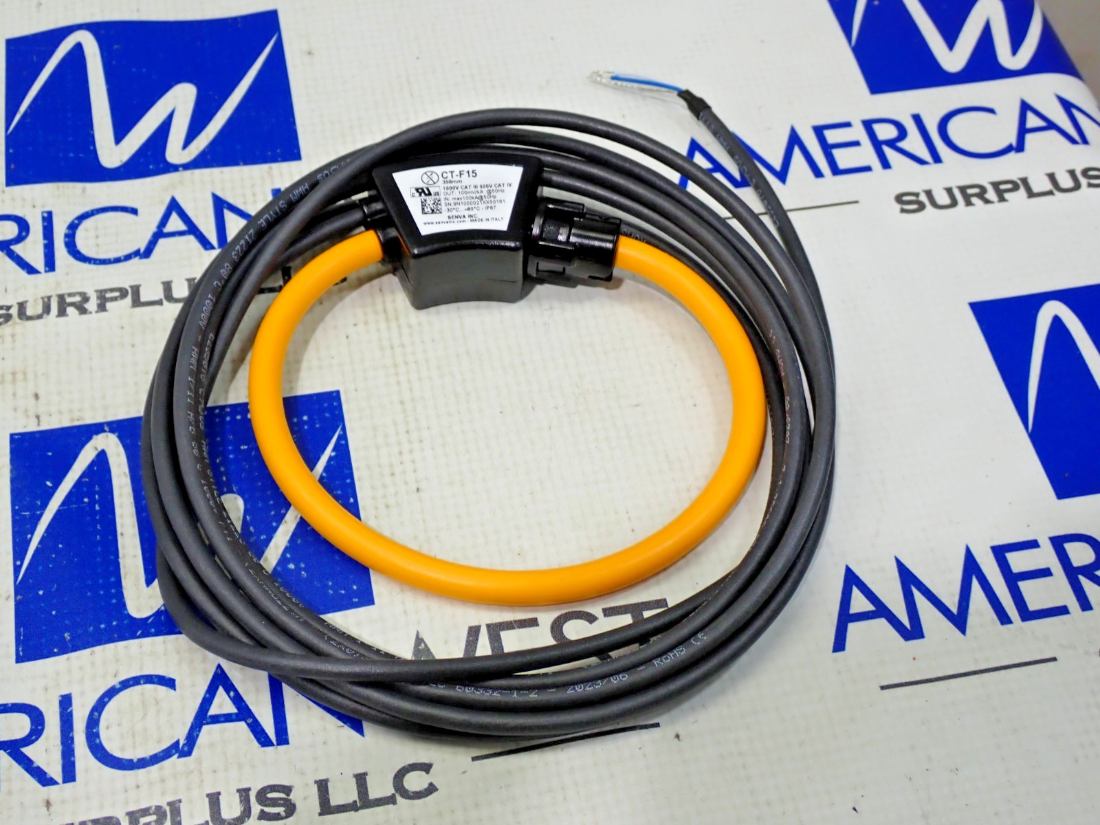 SENVA CT-F15 Transducer 1000V CAT III 600V IV 350mm