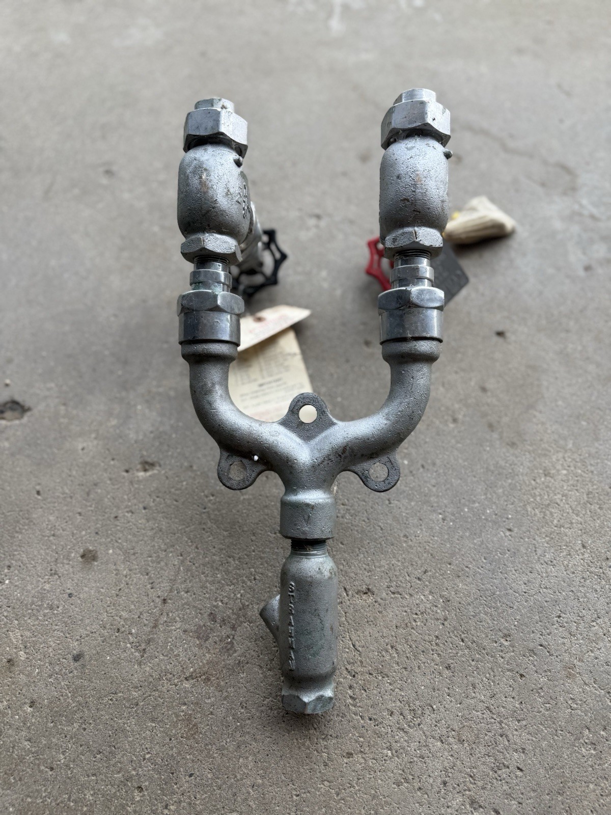 Strahman M-159 mixing valve. Wasn’t used been sitting for a while. SEND OFFERS