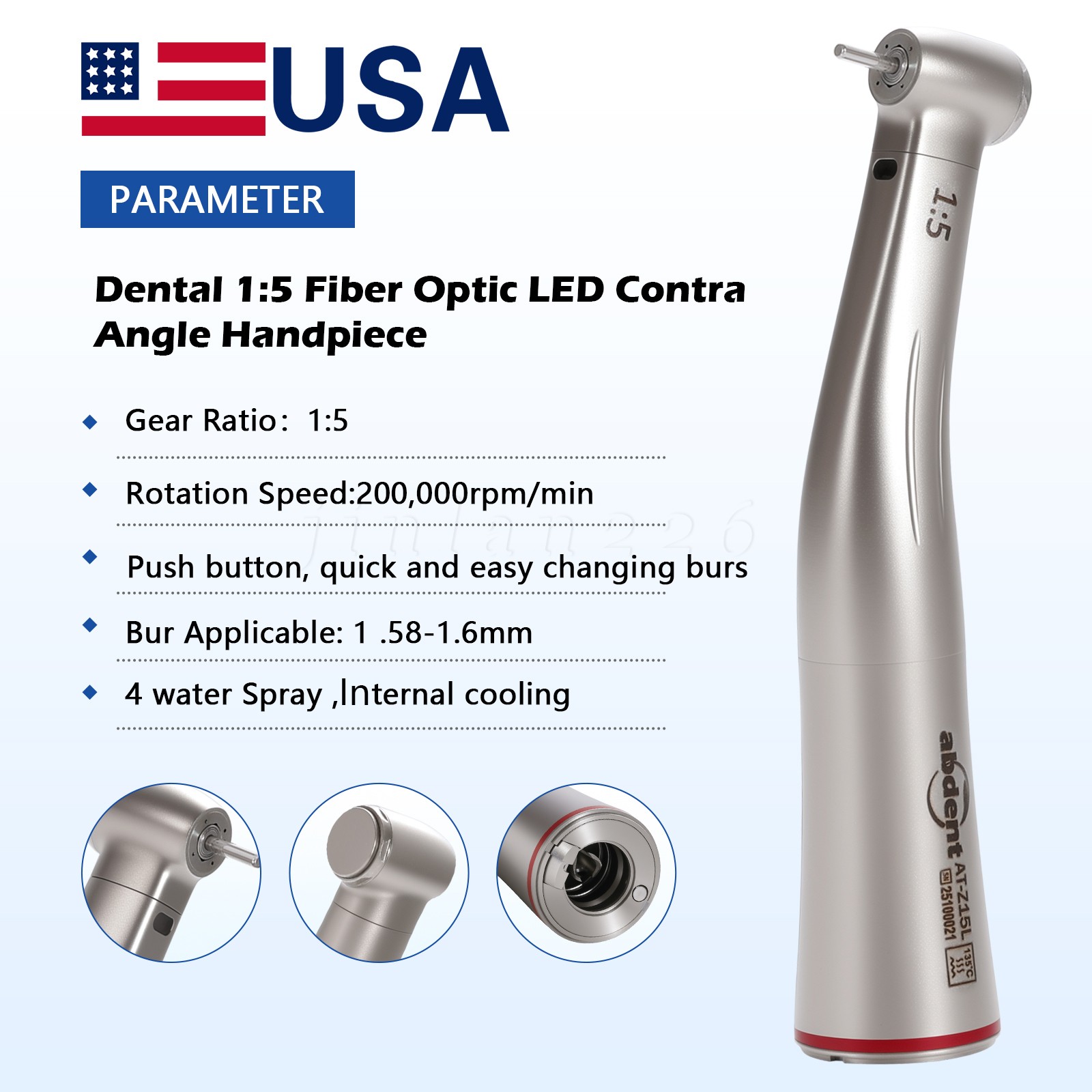 KAV Style LUX 25 LPA 1:5 Electric Attachment