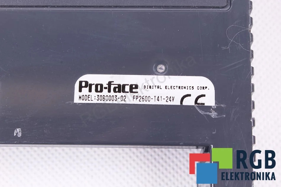 FP2600-T41-24V PRO-FACE Cover – Used