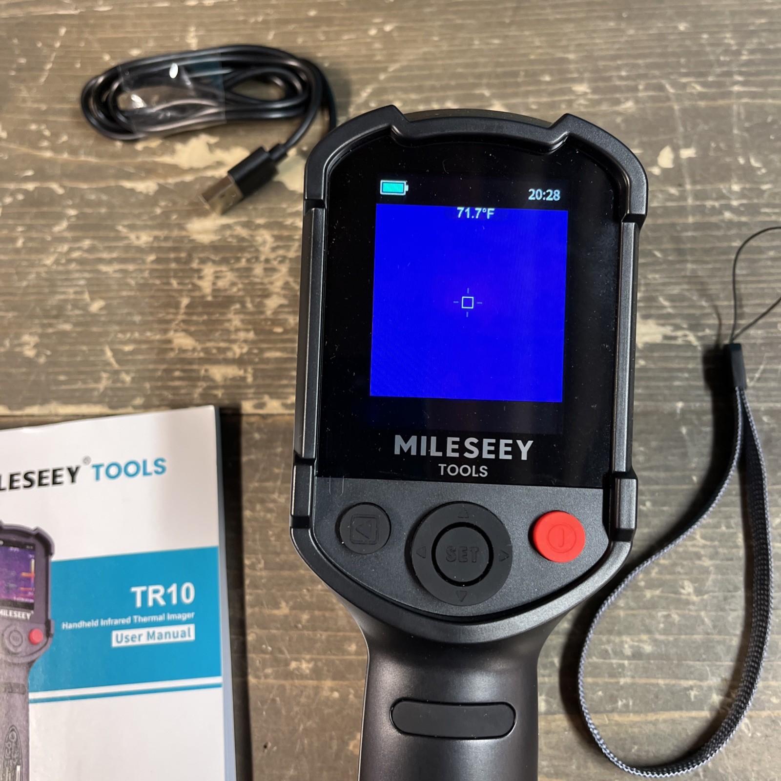 MILESEEY TR10 Infrared Thermal Imaging Camera, Hot/Cold Tracking, -4F to 1022F