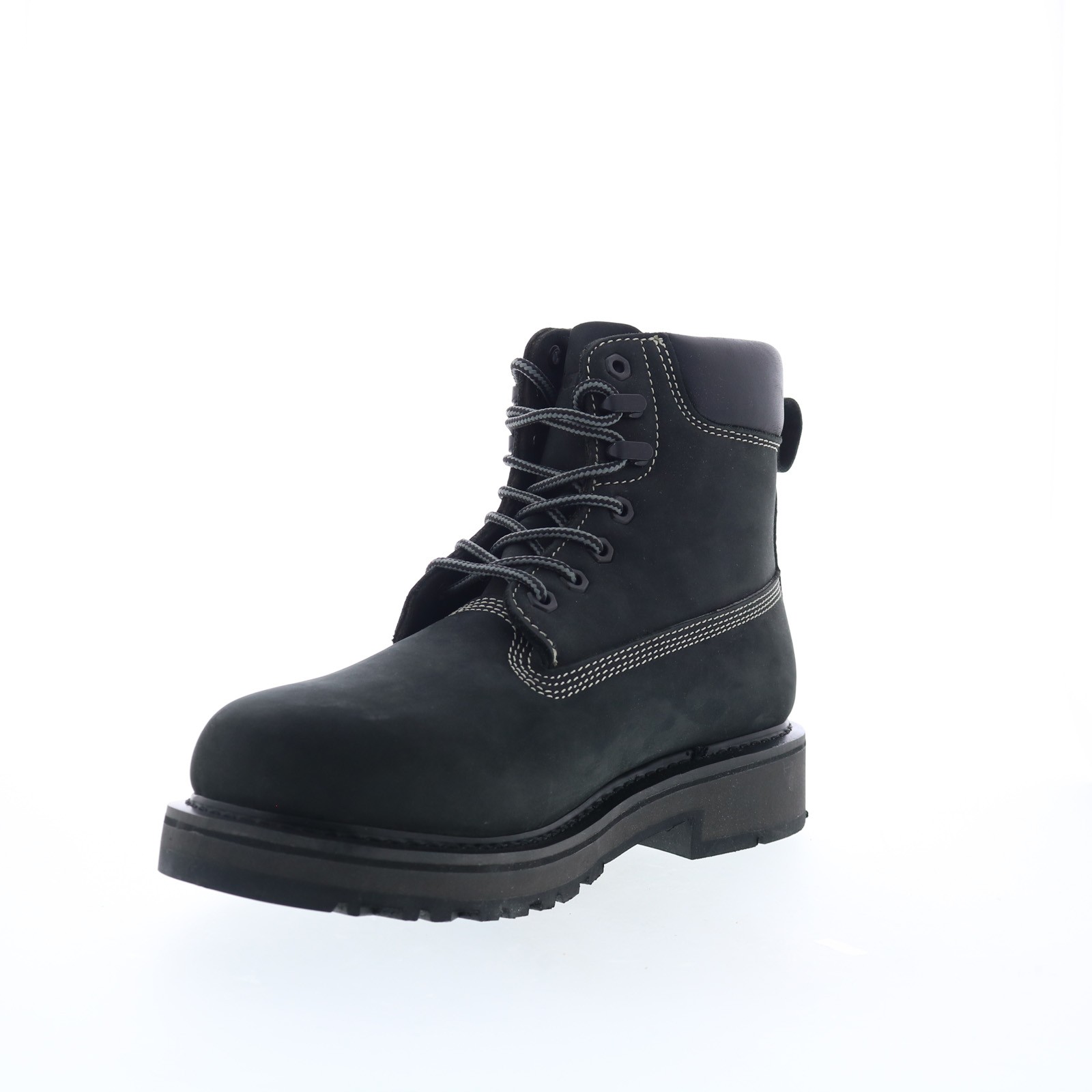 Die Hard Crusader DH60160 Mens Black Nubuck Lace Up Work & Safety Boots 7.5