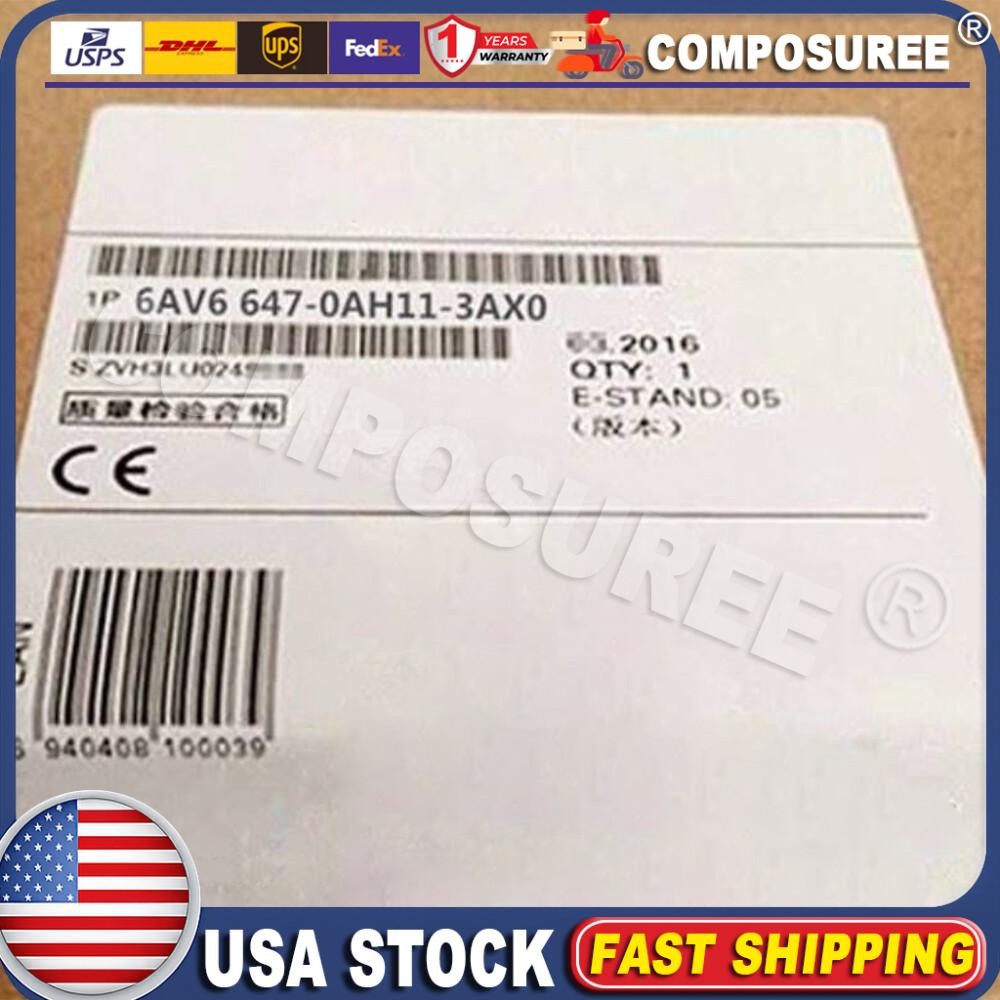 For Siemens 6AV6647-0AH11-3AX0 6AV6 647-0AH11-3AX0 HMI Touch Screen in Box
