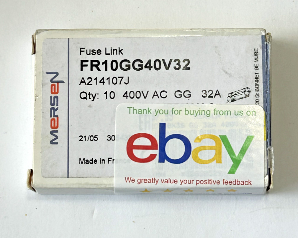 MERSEN FR10GG40V32 /A214107J 400V AC GG 32A – 01-pc