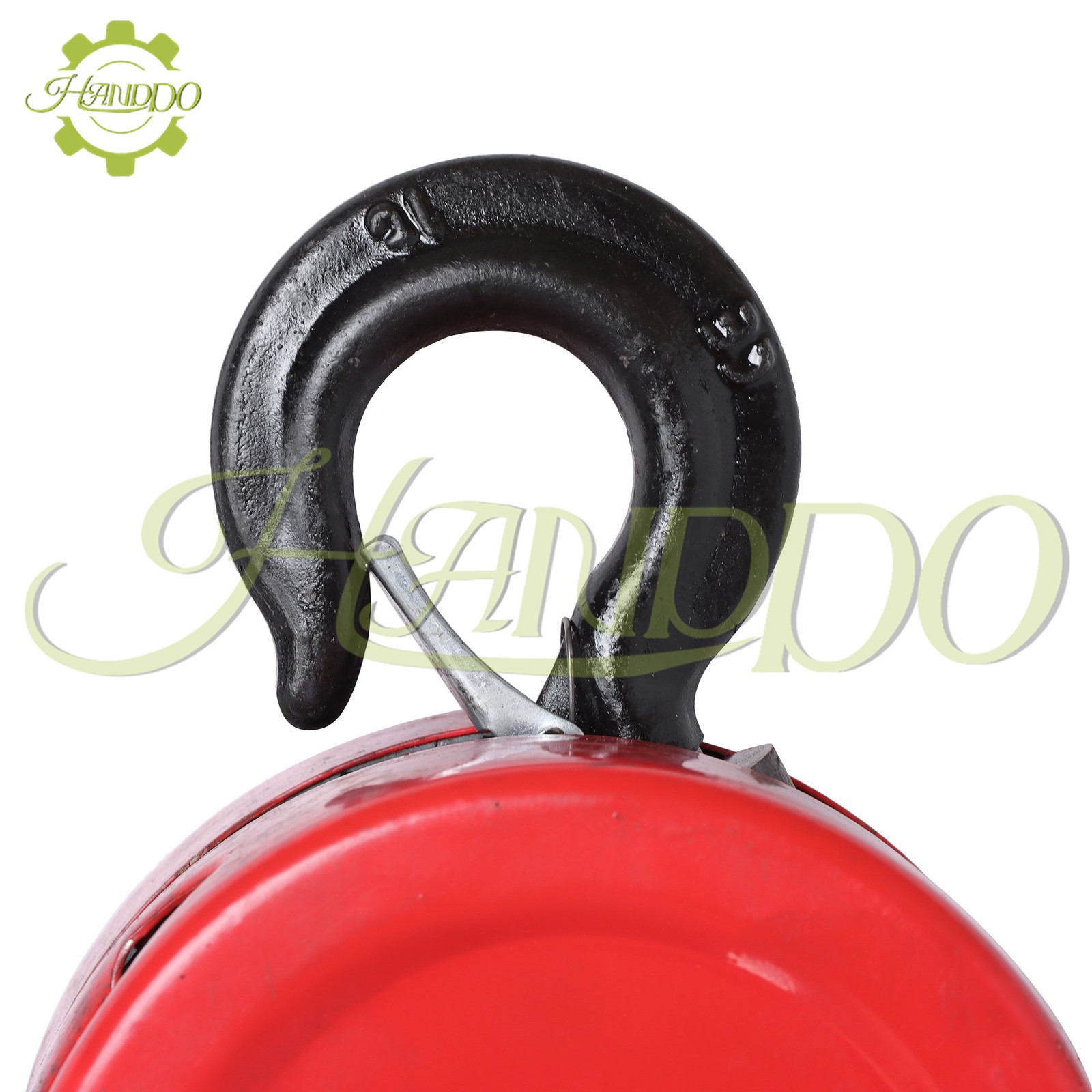 Hand Chain Hoist 1 Ton 2200 Lbs Capacity 7 Feet/2.1m with 2 Heavy Duty Hooks