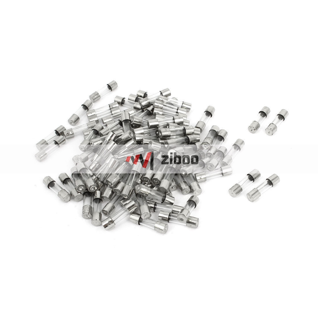 100Pcs 250 Volts 15Amp Quick Acting Clear Glass Tube Fuses Fast Blow 5mmx20mm✦Kd