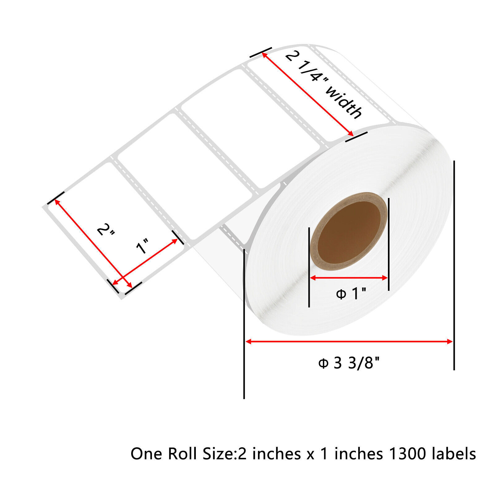 Direct Thermal Paper for Datamax Eltron Direct Printer Fits GC420t GX420d GX430t