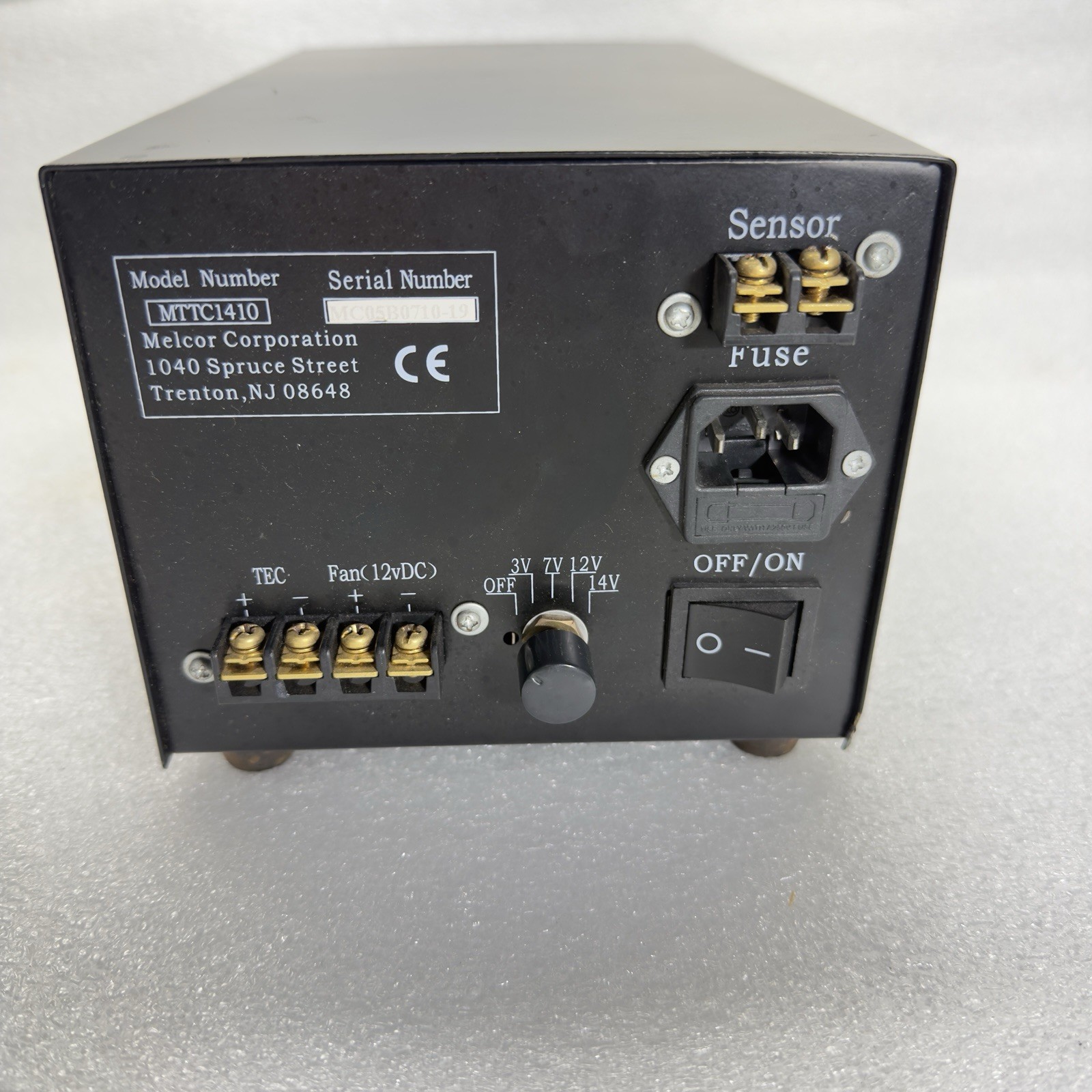 Melcor MTTC1410 140W TEC Controllers, ±10.0 Amps, -100 to +200°C – Working