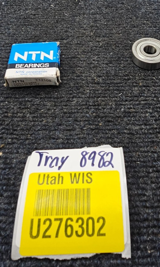 NTN 6200ZZC3/EM T12108 Single Row Radial Ball Bearing Double Shielded