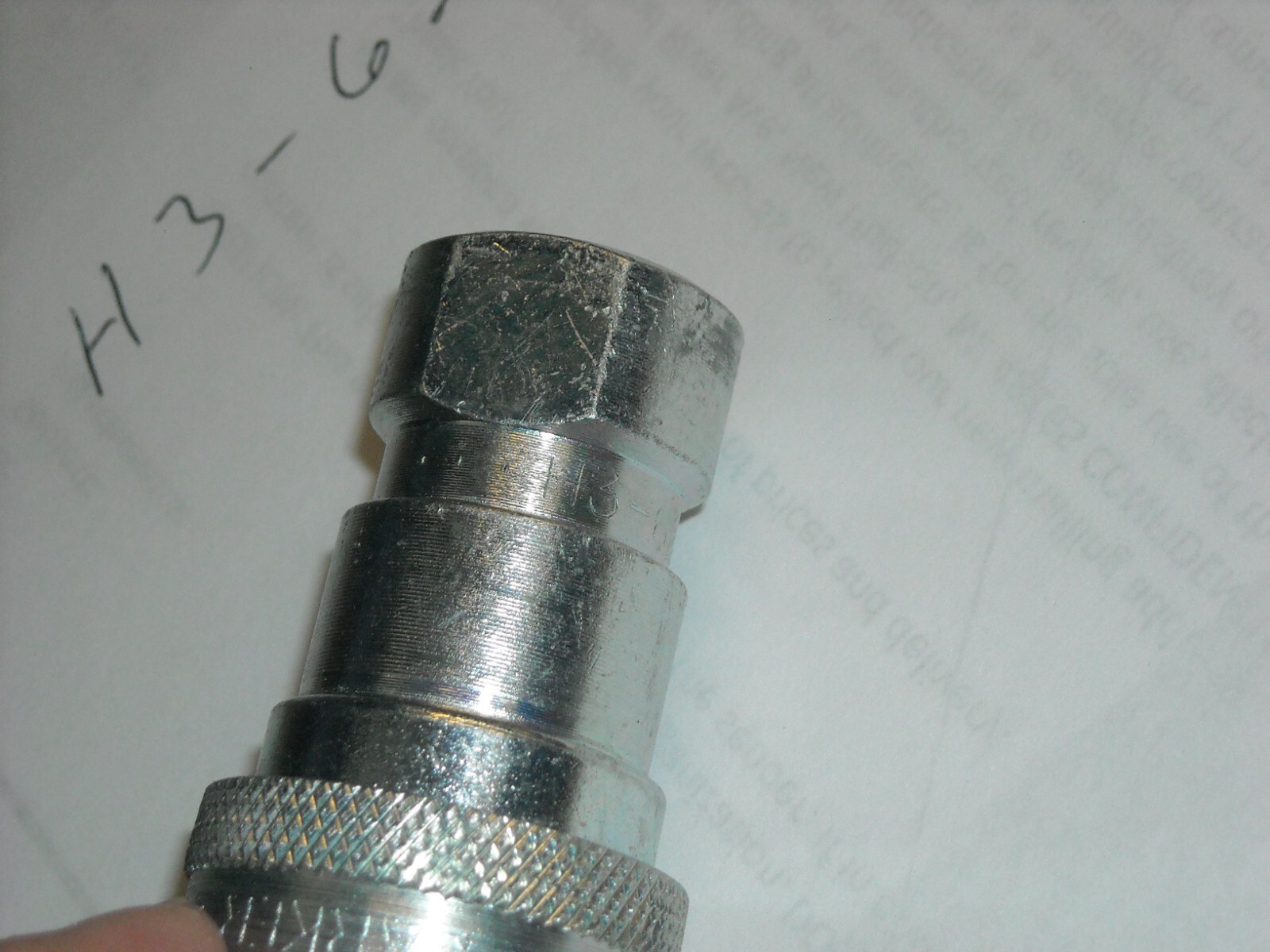 H3-62, Parker, ISO 7241 series B Interchange, Hyd. Quick Coupler – 60 Series