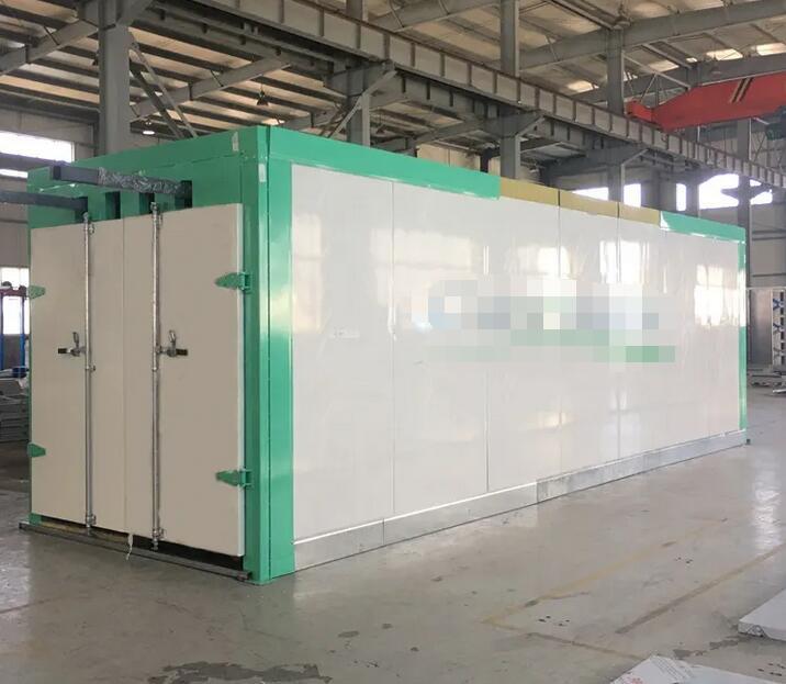 Large high-temperature thermal cycle baking drying paint oven track Negotiable