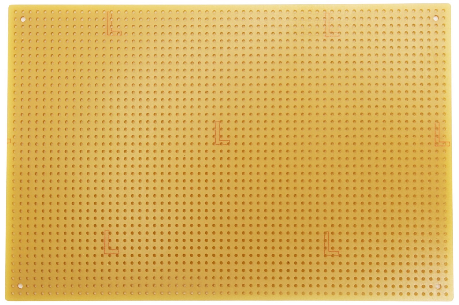 Prototyping Board 4″ x 6″, 0.045″ Diameter Holes on 0.1″ Center (No Solder Pads)