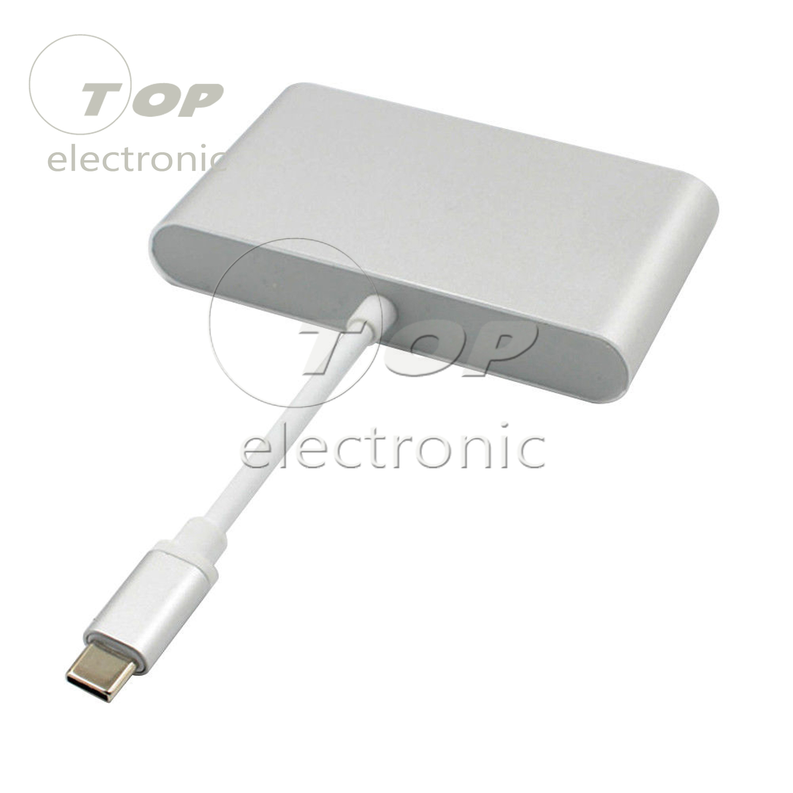 USB-C to HDMI 4K+Ethernet (RJ45 Port)+USB 3.0 USB 3.1 Type C Adapter