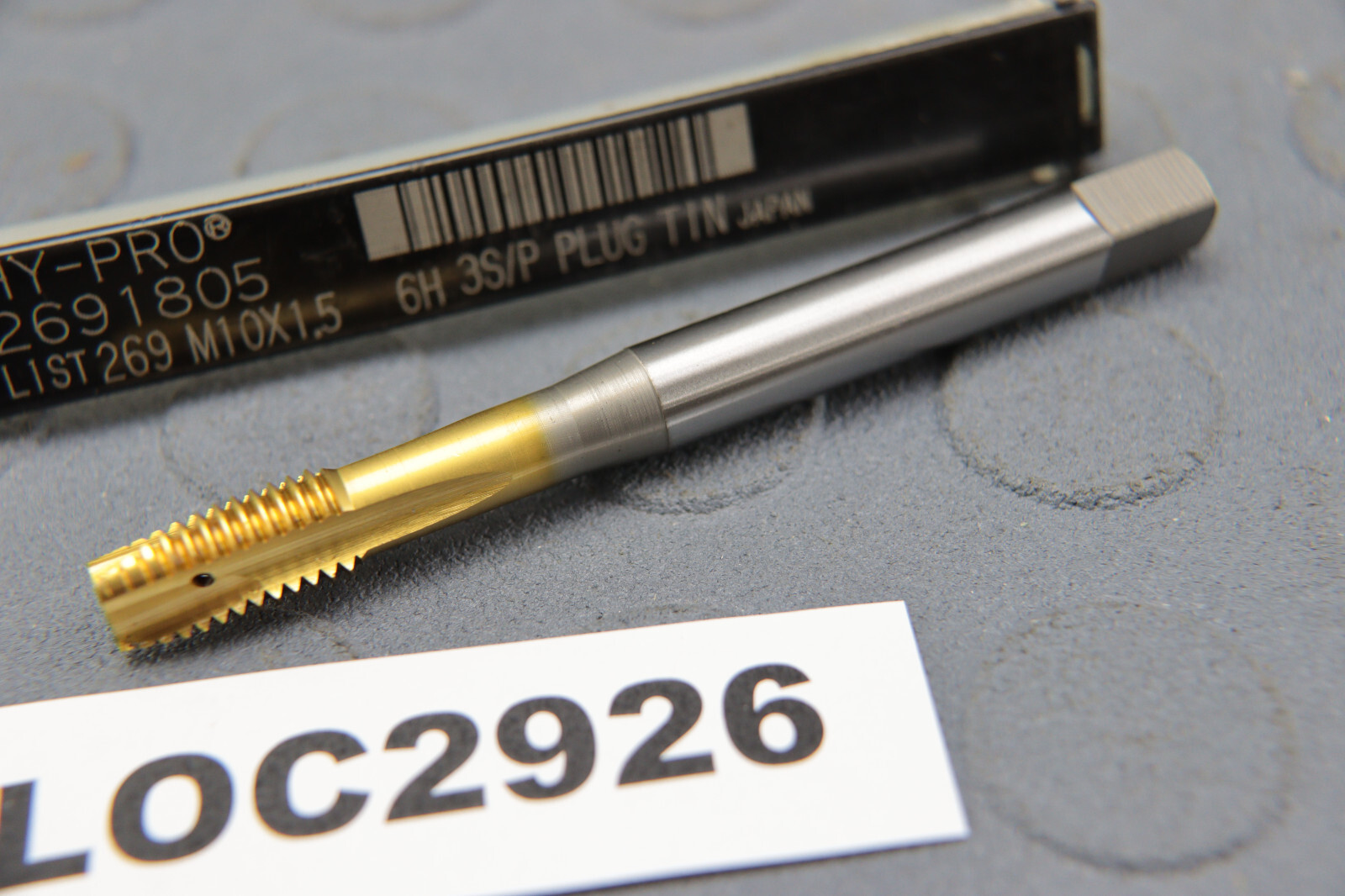 OSG HY-PRO TAP ( M10X1.5 ) 6H 3S/P PLUG 3 FLUTE LOC2926