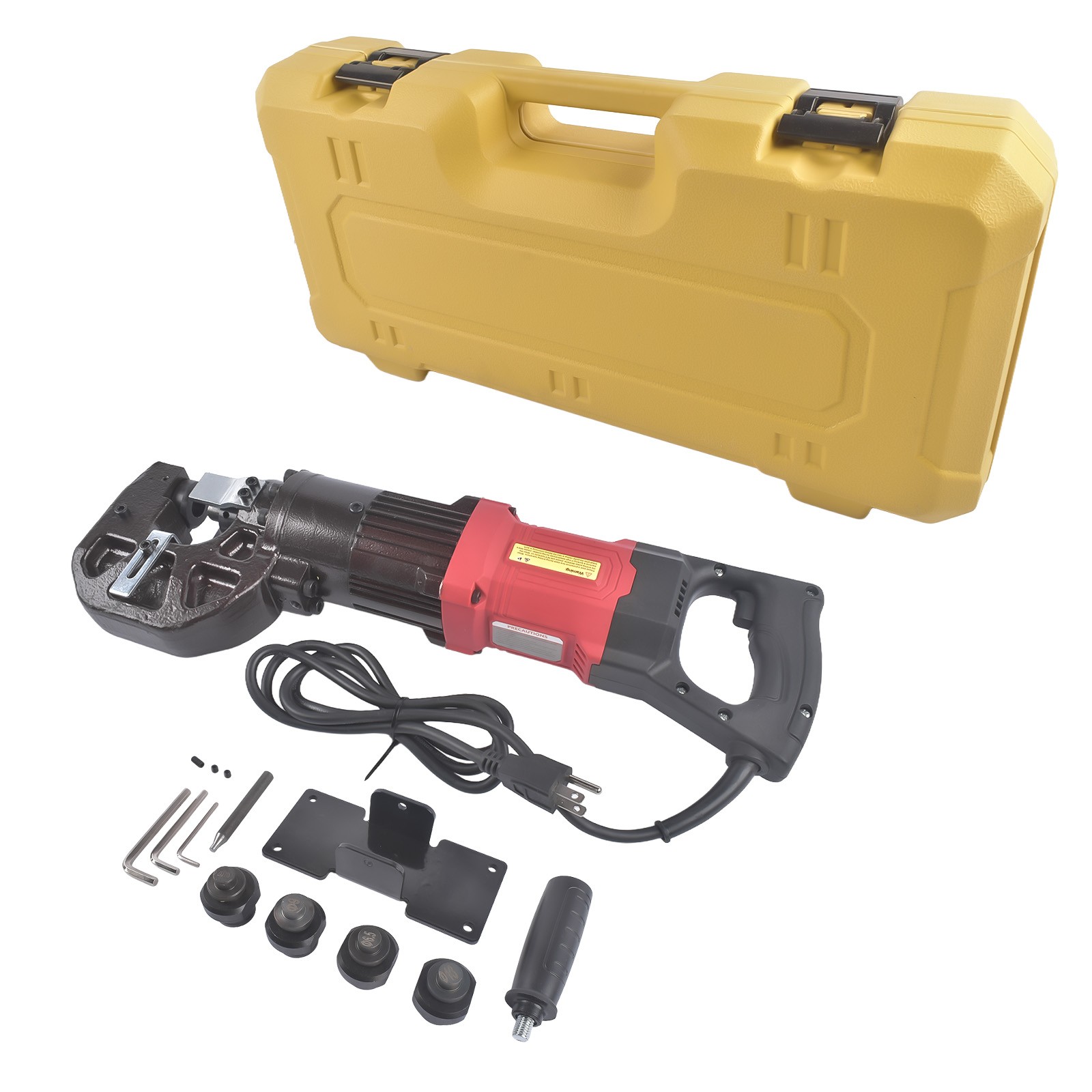 110V Electric Hydraulic Hole Puncher MHP20 22 Ton Punching Tool for Steel Copper