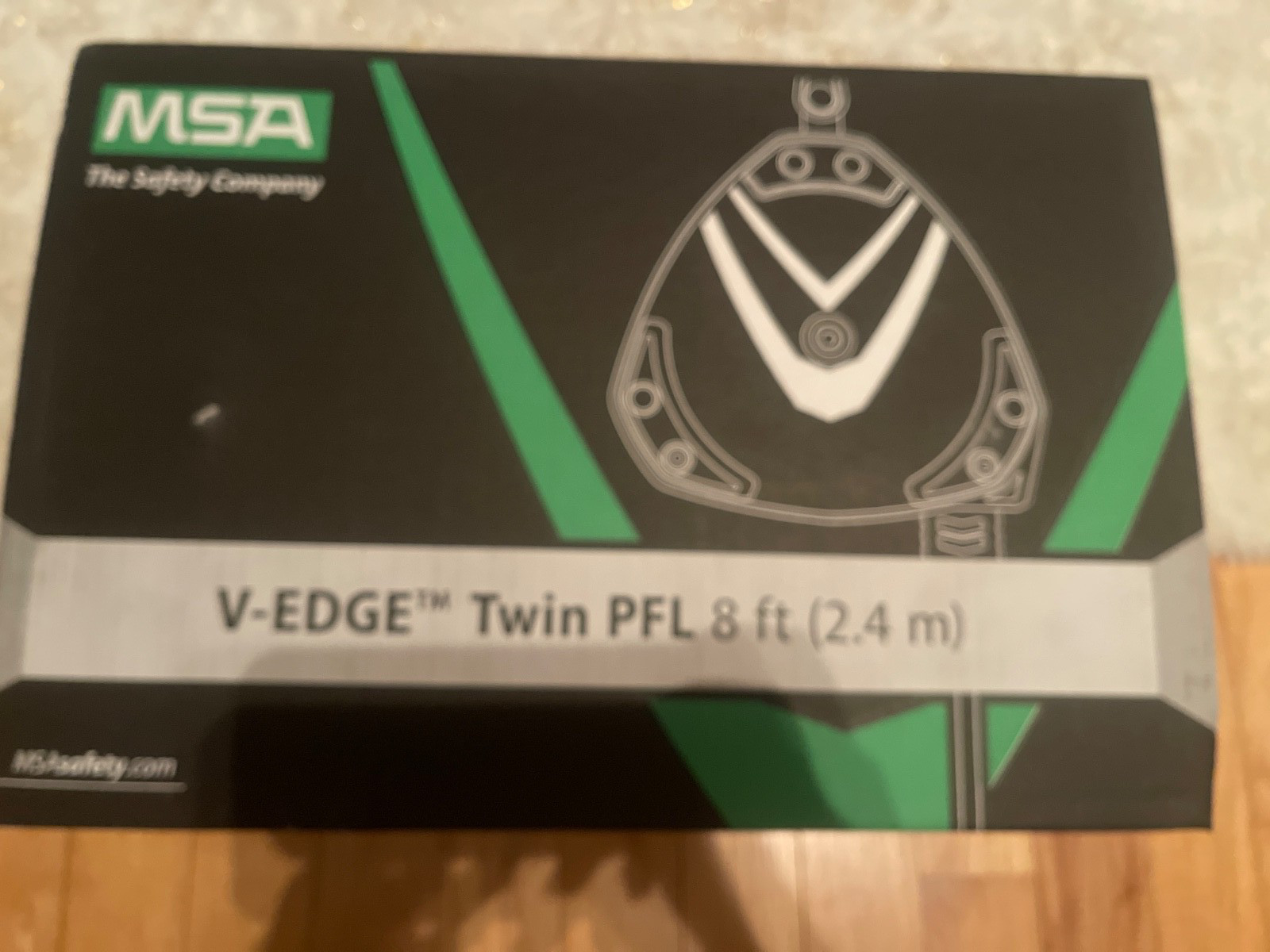 Safety Harness V-EDGE Twin PFL Personal Fall Limiter 8ft 2.4m