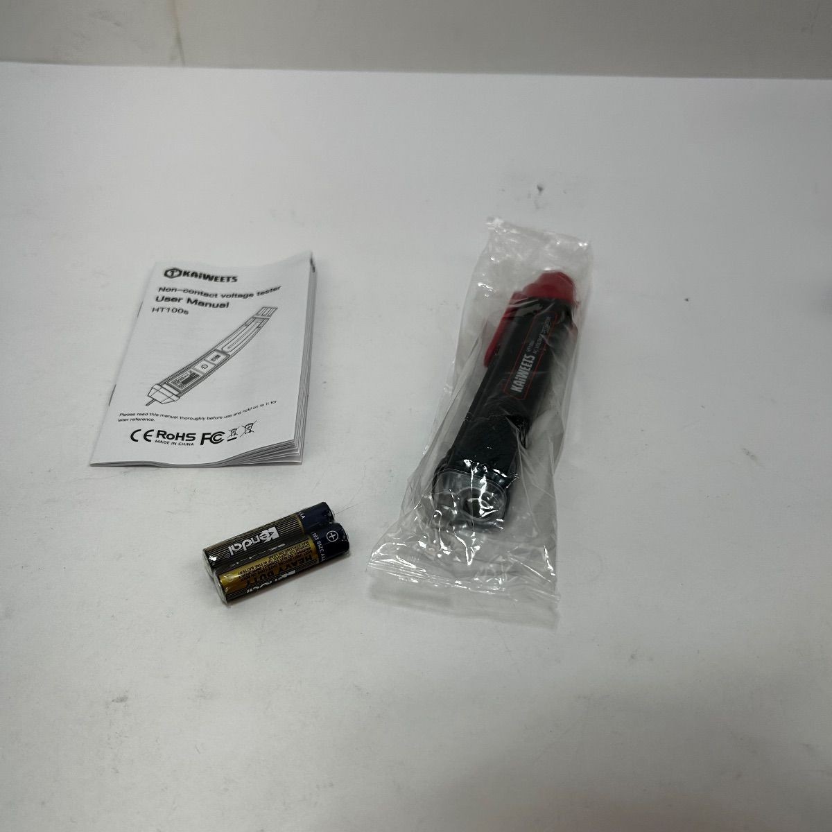 KAIWEETS HT100S Non-Contact AC Voltage Detector Tester Pen CAT III