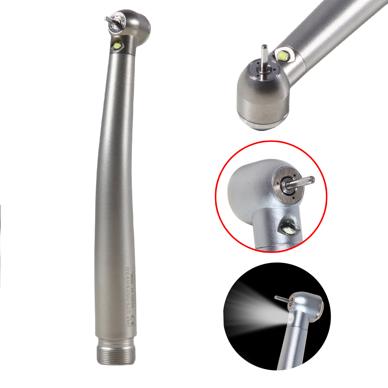 2 Fit Kavo LED High Speed Handpieces +1 Low Speed Latch Oral Kit 2 Hole US STOCK
