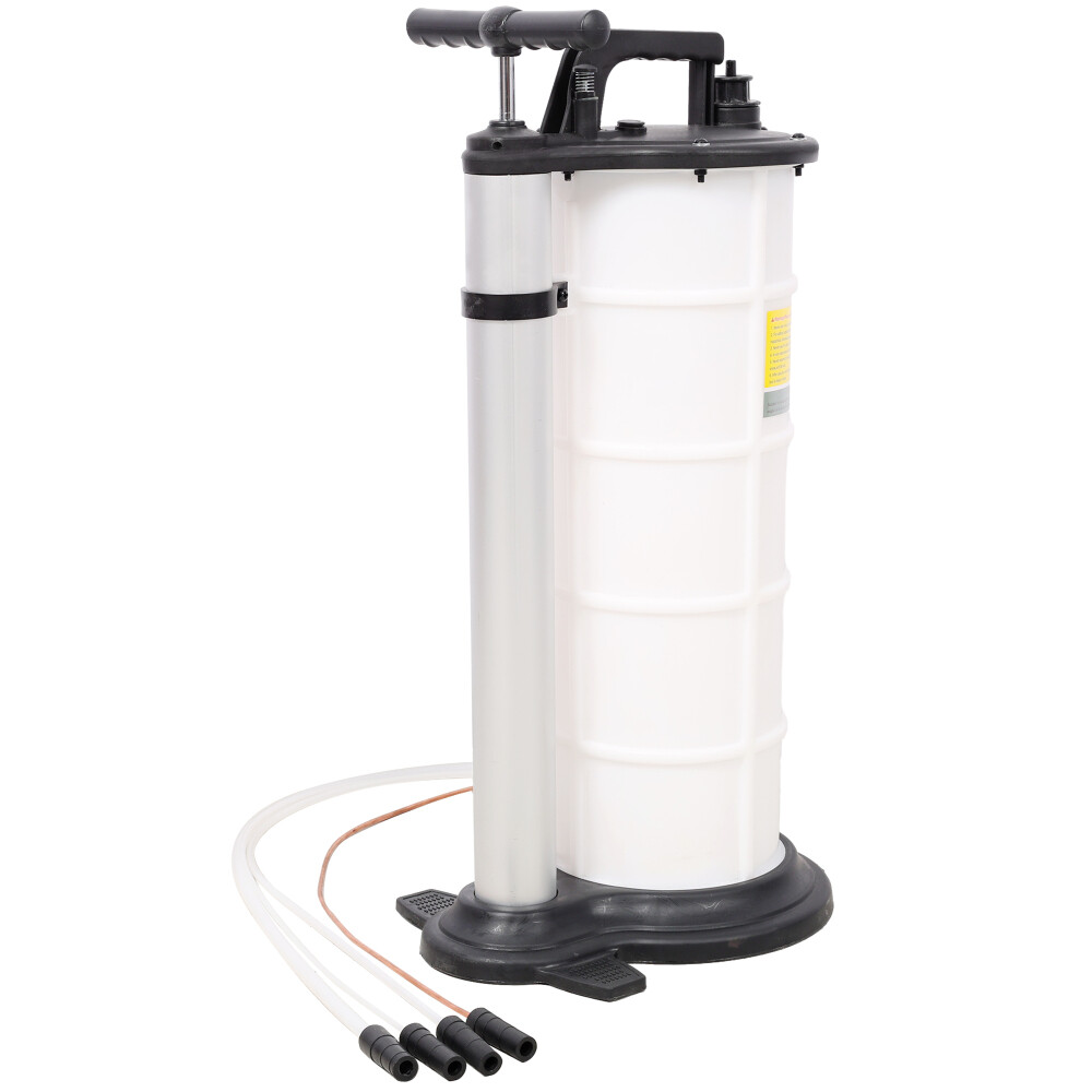 9L Oil Extractor Pump-Hand Powered Fluid Changer for Engine,Transmission&Coolant