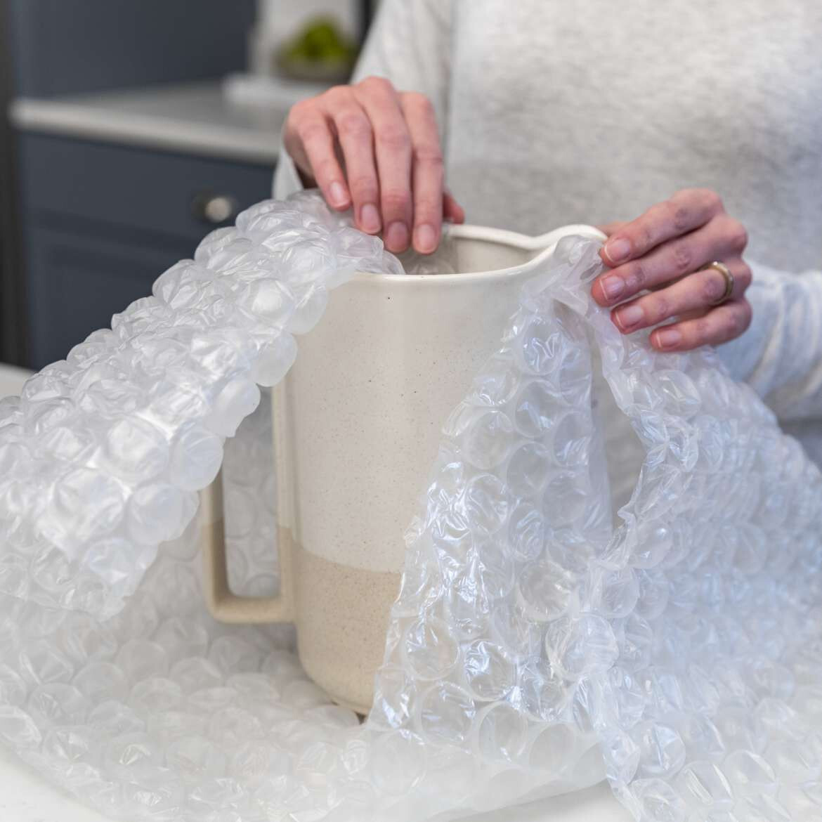 2 Pack 12 inch x 30 ft. Bubble Cushioning Wrap Shipping Packing Moving Supplies