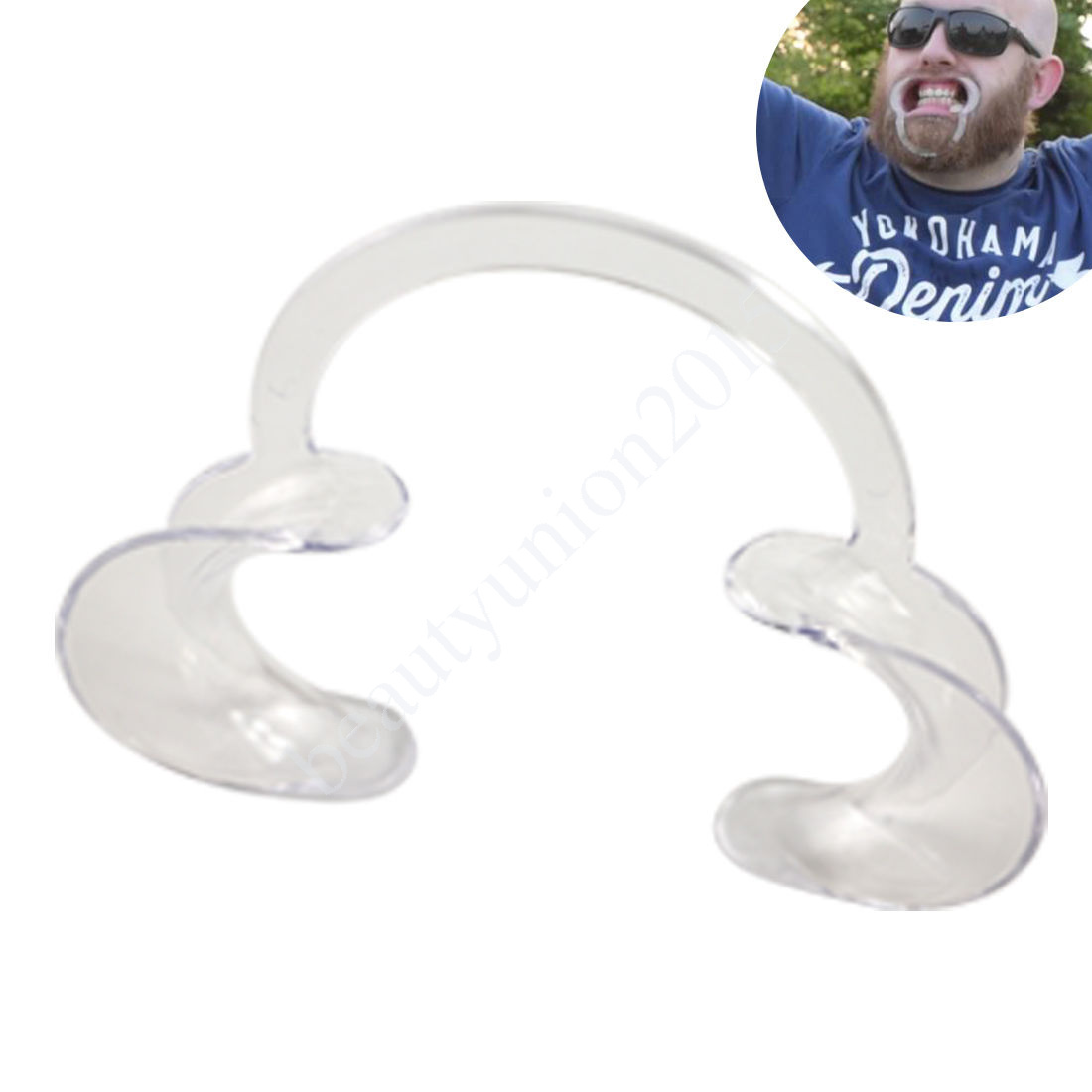 20pc Adult Large Size C-Shape Mouth Opener Lip Dental Cheek Retractors 17 year+