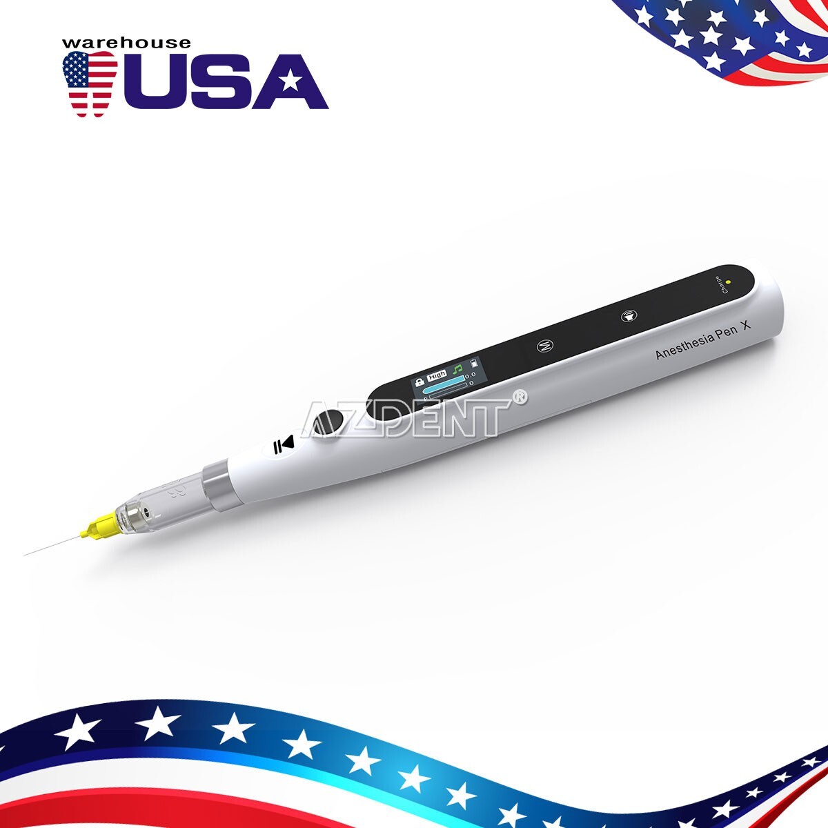 AZDENT Dental Painless Oral Local Anesthesia Delivery Device Injection Pen