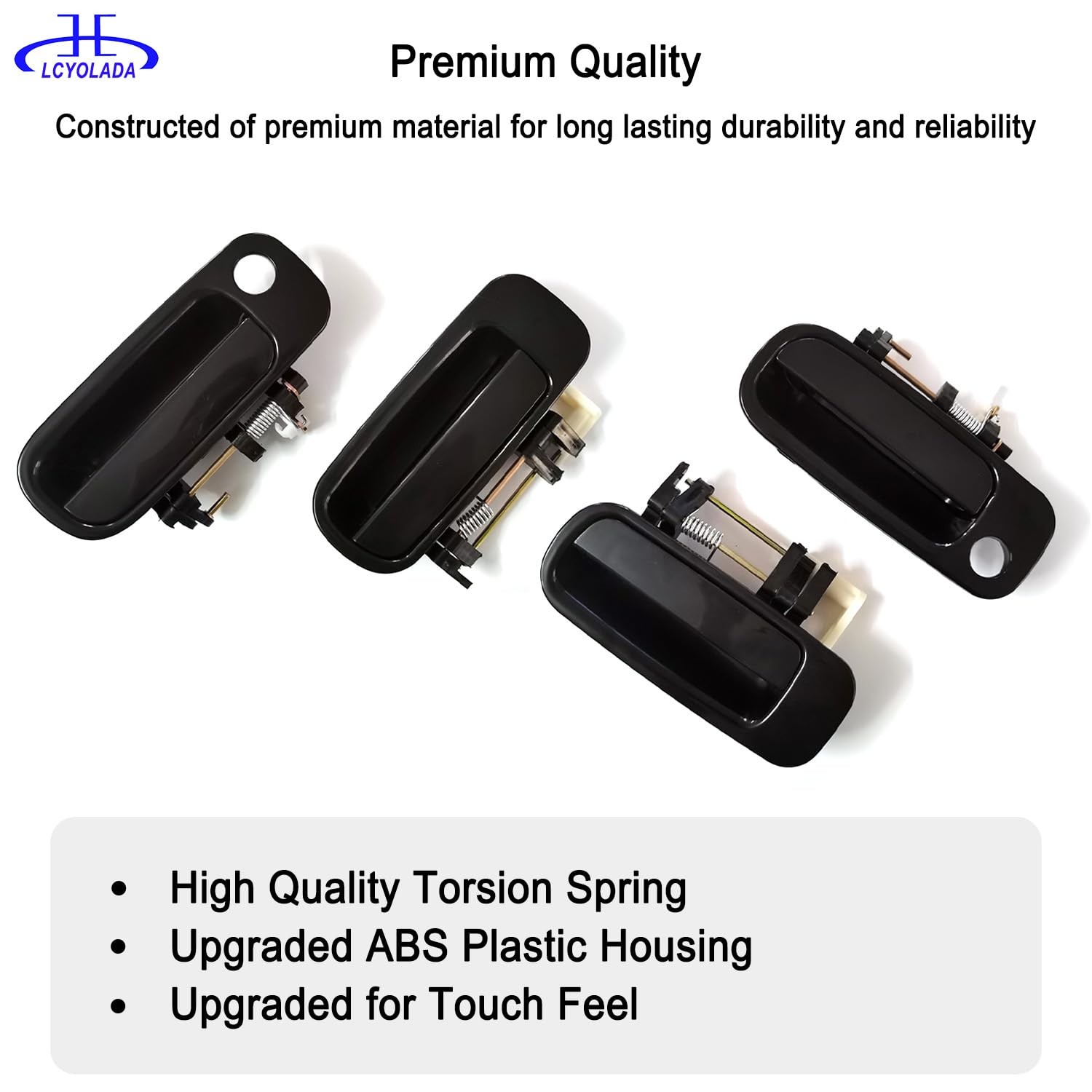 Set of 8 OEM Toyota Camry Door Handles 1992-1996 Interior Exterior Replacement
