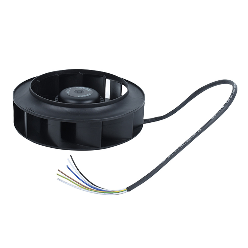 New Cooling Fan Fit Ebmpapst AC 400V 130W 0.22A 220MM 2450RPM R2D220-RB14-09