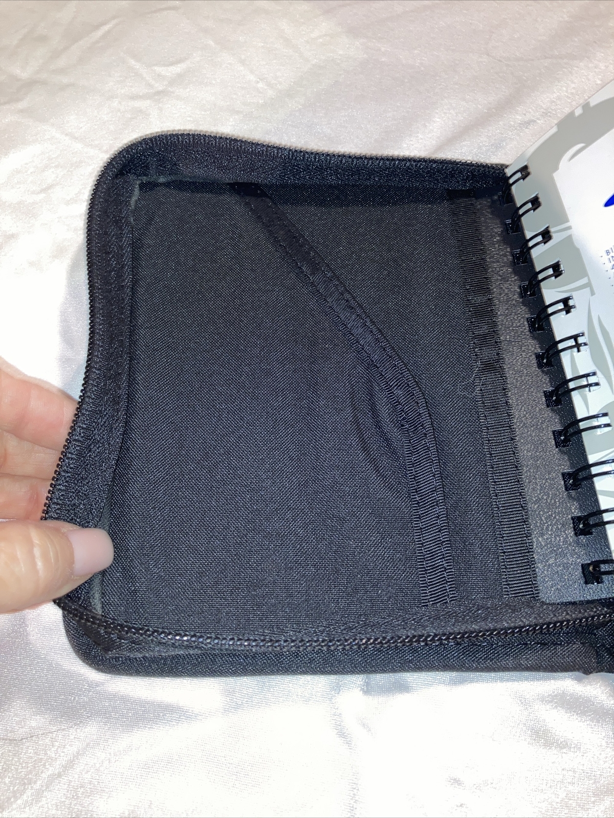 Mead Five Star Fat Little Day Planner 6.75″x5.5″ Zipper Binder Organizer 1996 !