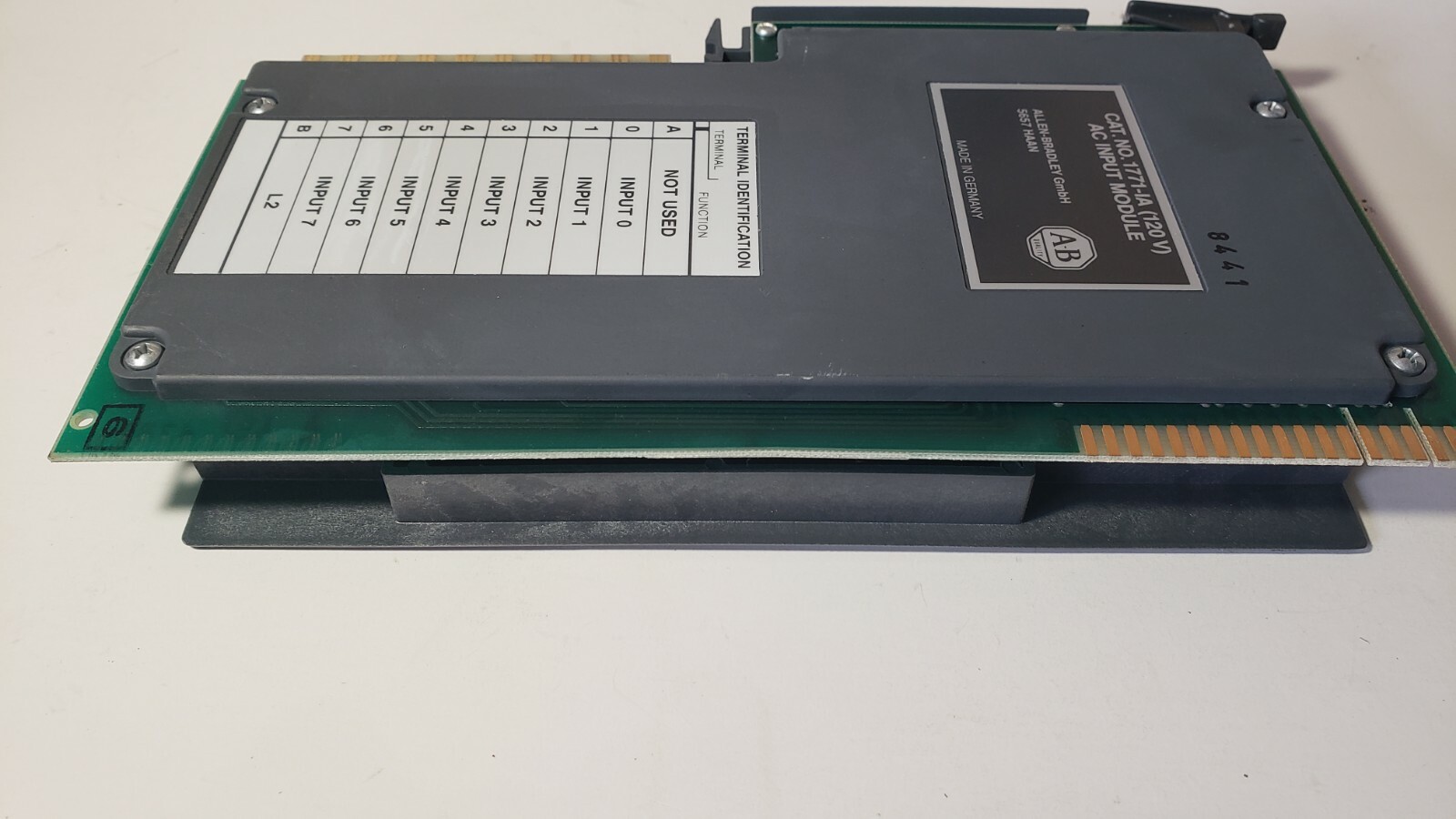 Allen Bradley 1771-IA 120V AC Input Module 01 Rev. C