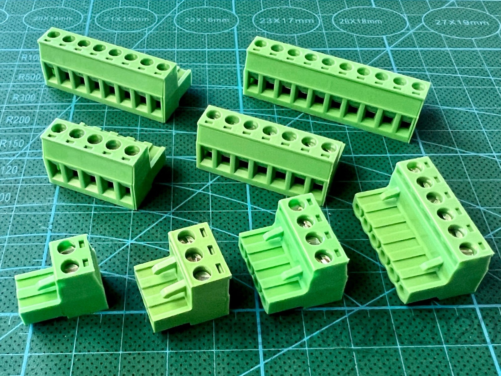 Phoenix Style 5.08mm Pluggable Screw Terminal Block, Female Power Connector, F