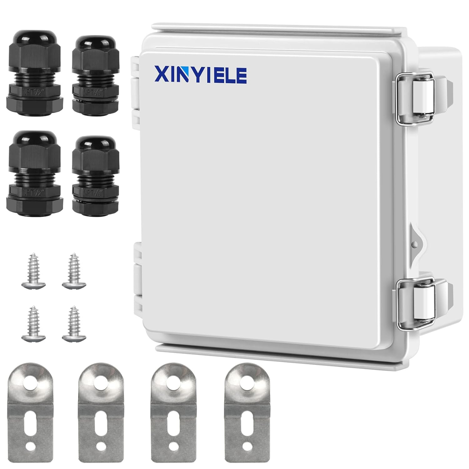 Waterproof Outdoor Project ABS Plastic Junction Box IP67 Weatherproof Dustproof