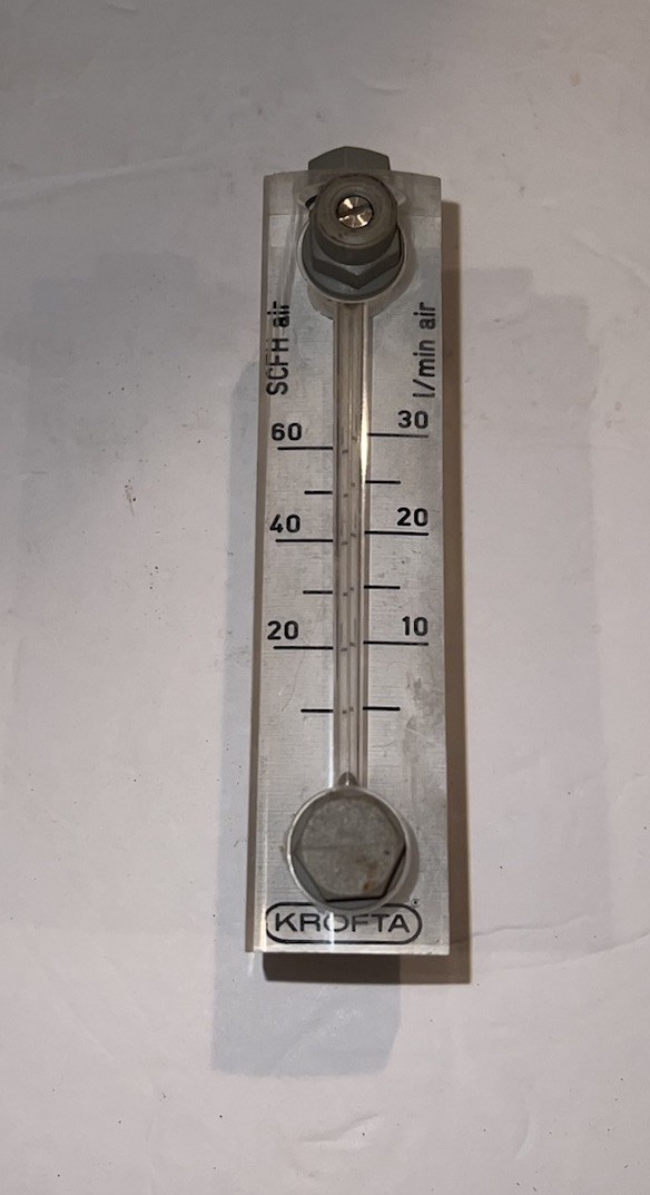 Esko LK-6774 Air Flow Meter Rotameter Finland