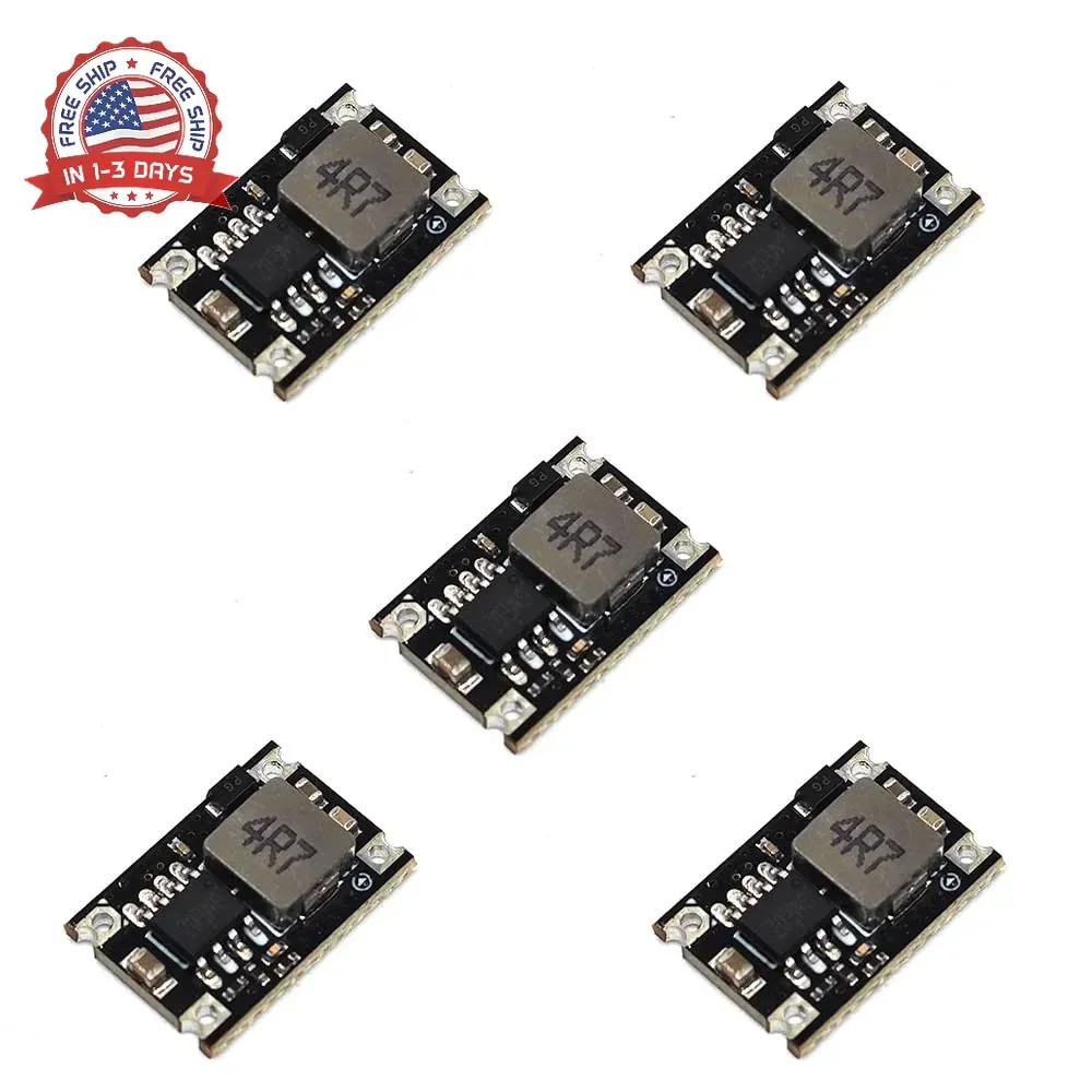 3.3V Regulator 5pcs Mini Reducer DC 5-30V 5V 12V 24V Buck to 3.3V Buck Converter