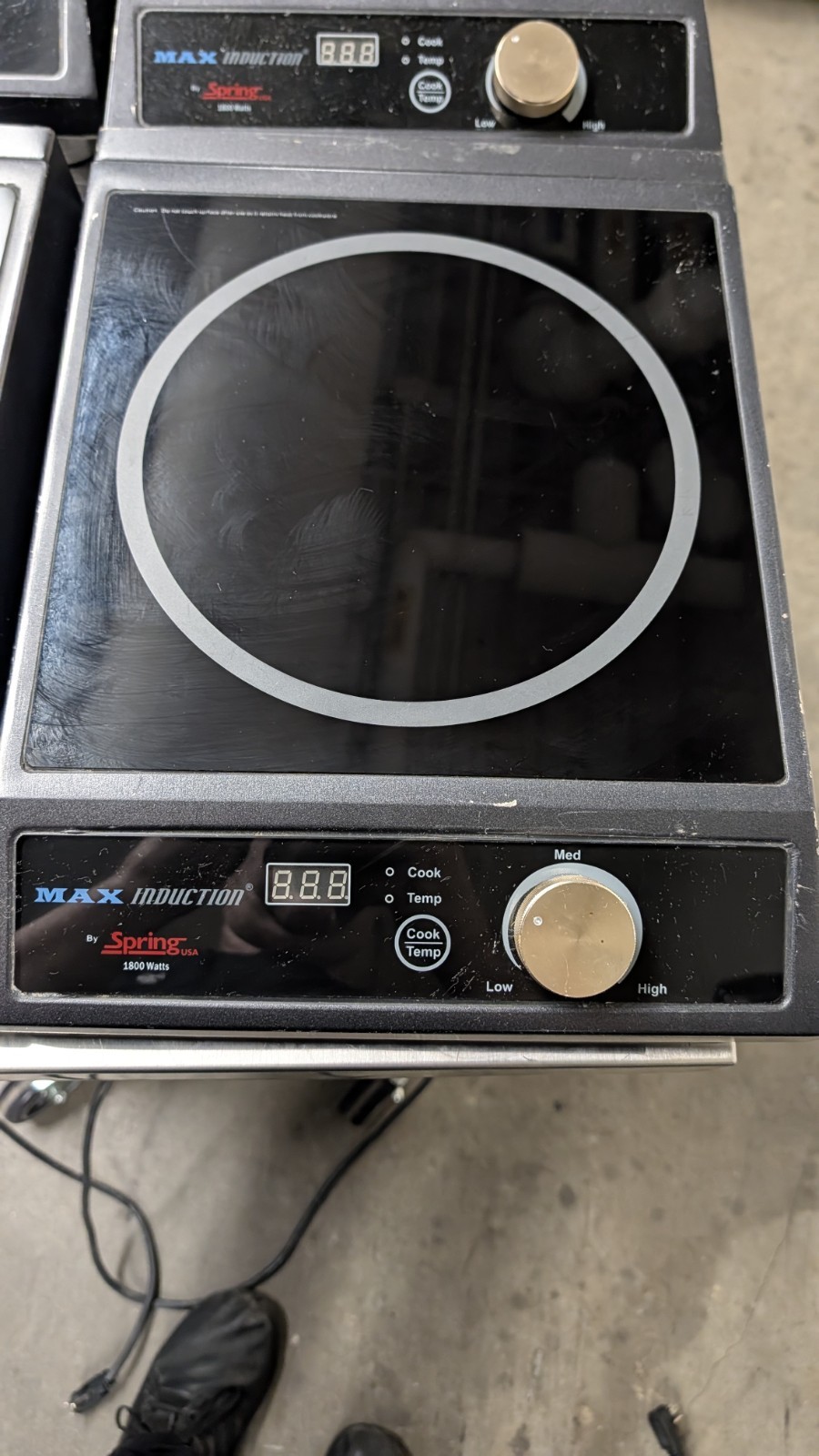 Spring USA SM-181C MAX Induction Cook and Hold Induction Range – 110-120V, 1800W