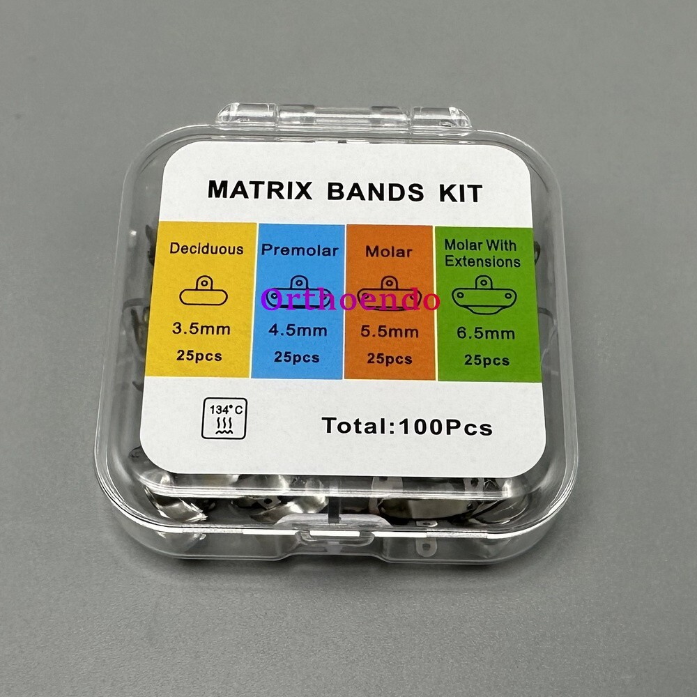 Dental Matrix Bands Ring Clamp Sectional Matrice Fit Garrison Palodent