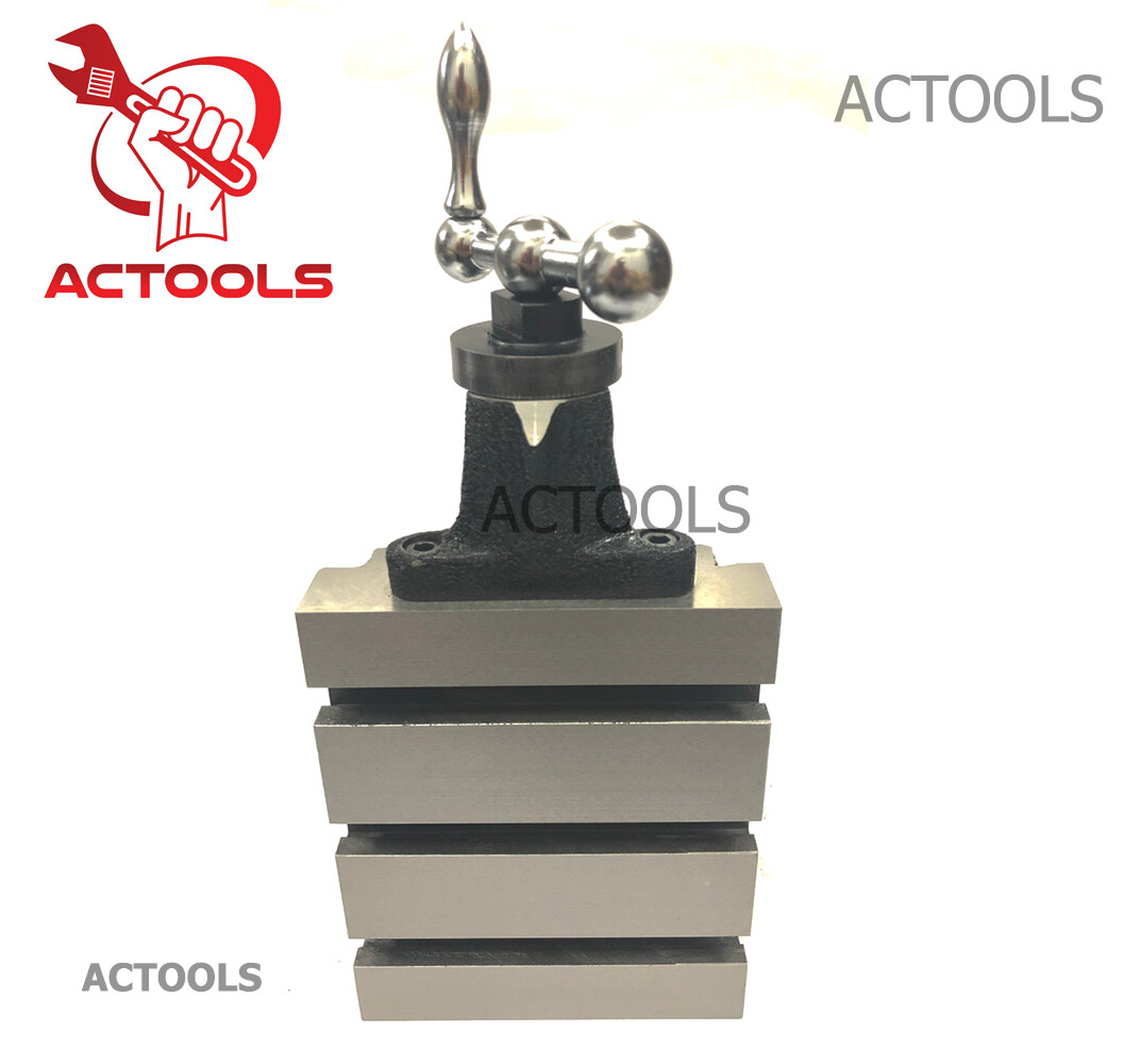 New Lathe Vertical Milling Slide Attachment Fixed Base 4″ x 5″ Inch USA ACTOOLS