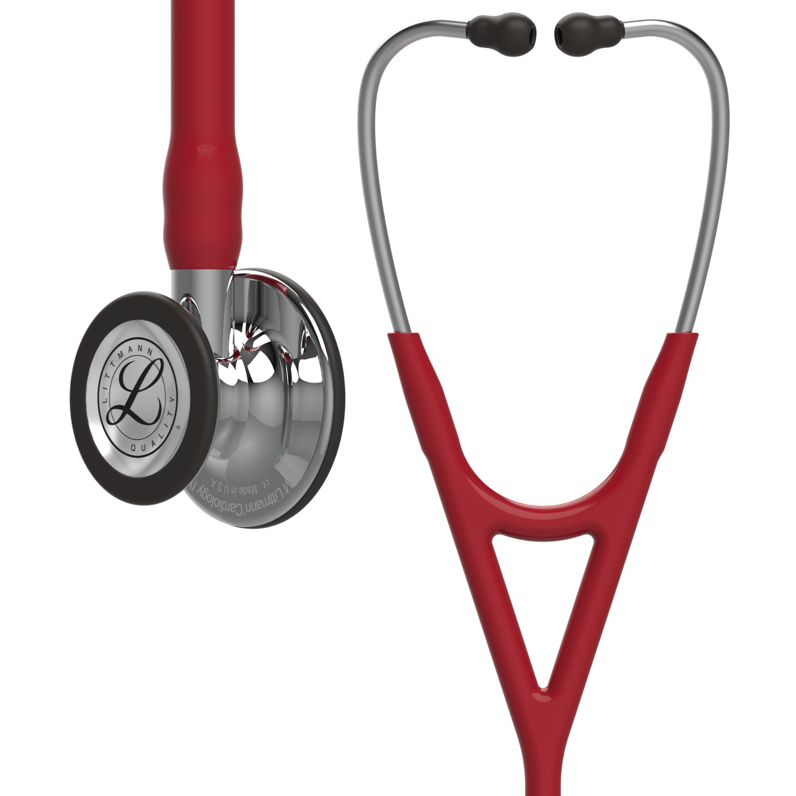 3M™ Littmann® Cardiology IV Stethoscope Burgundy with Mirror 6170 27in NEW