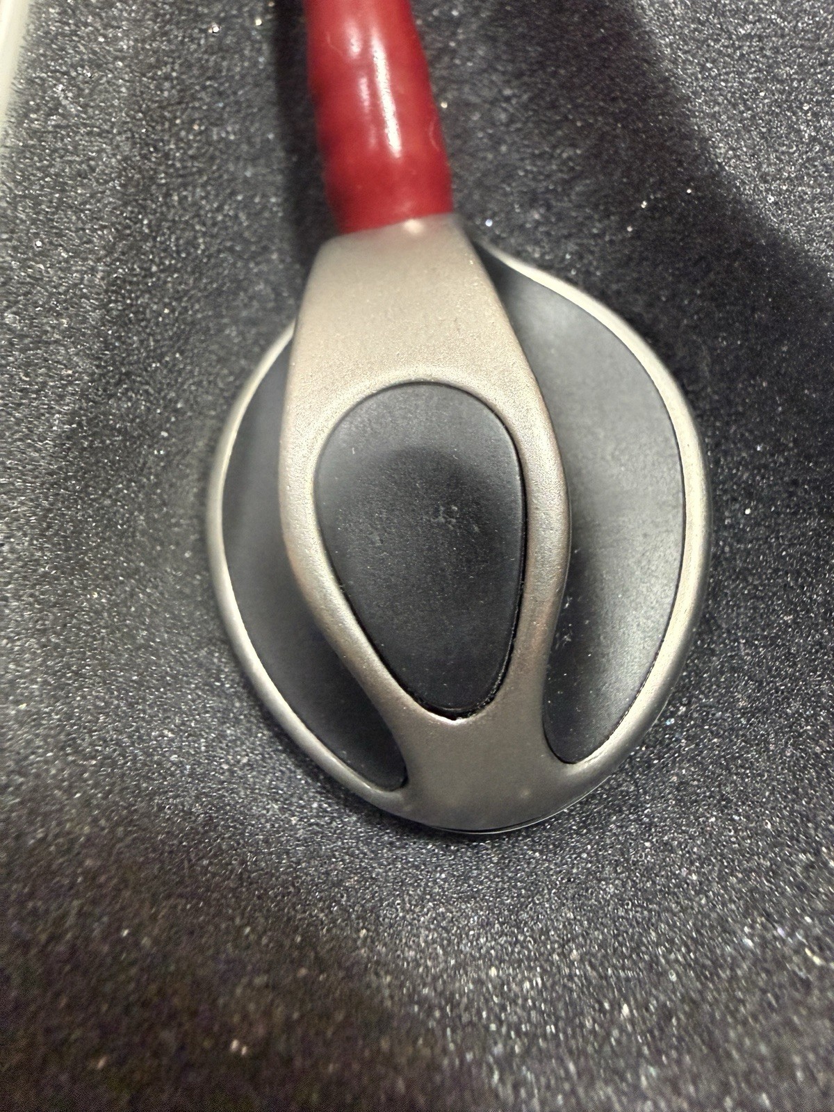 3M Littmann Cardiology S.T.C. Stethoscope Burgundy w/ Box & Extra Eartips