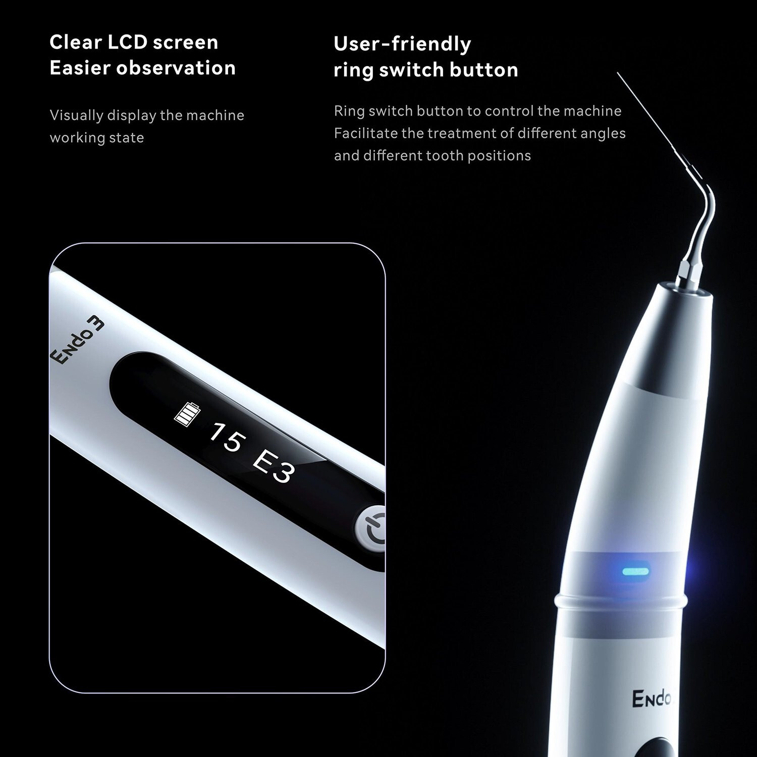 Woodpecker Endo Root Canal Irrigator Endo 3 Dental Ultrasonic Endo Activator