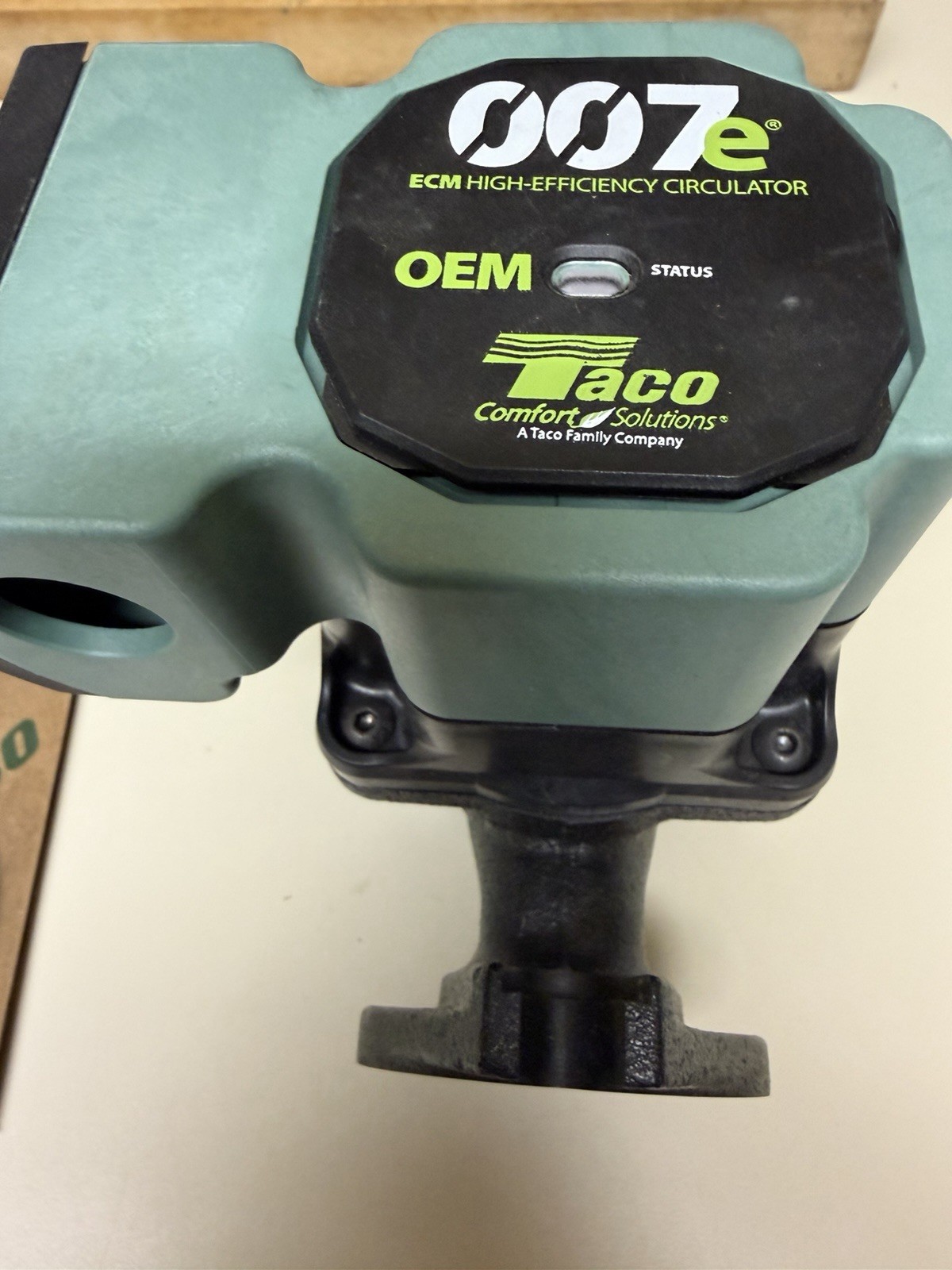 Taco 007E-2F2 ECM High Efficiency Hot Water Circulating Pump Variable Speed New