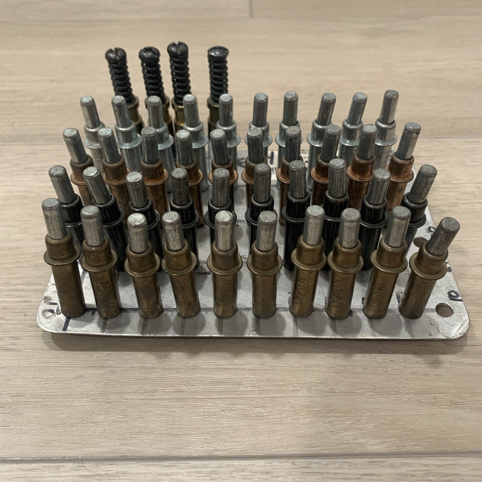 Aircraft Sheet Metal Riveting Tool Lot Clecos Rivet Sets Pneumatic Tool Aviation