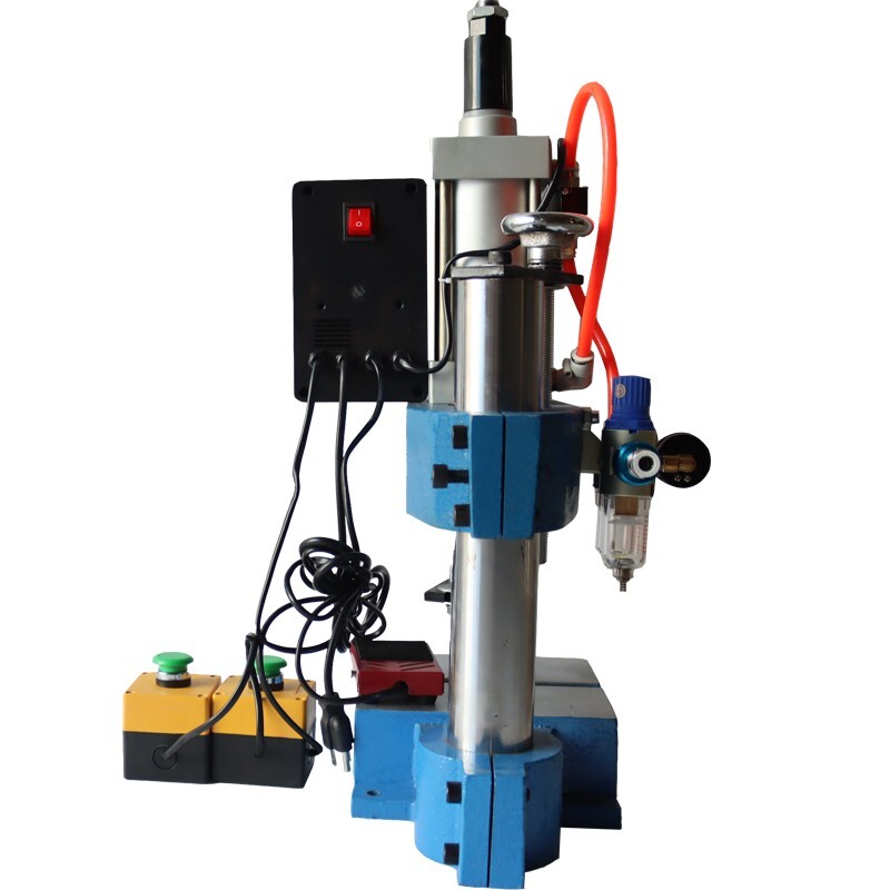 660Lb/300kg Pneumatic Press Punching Machine Air Puncher Single-Acting Work