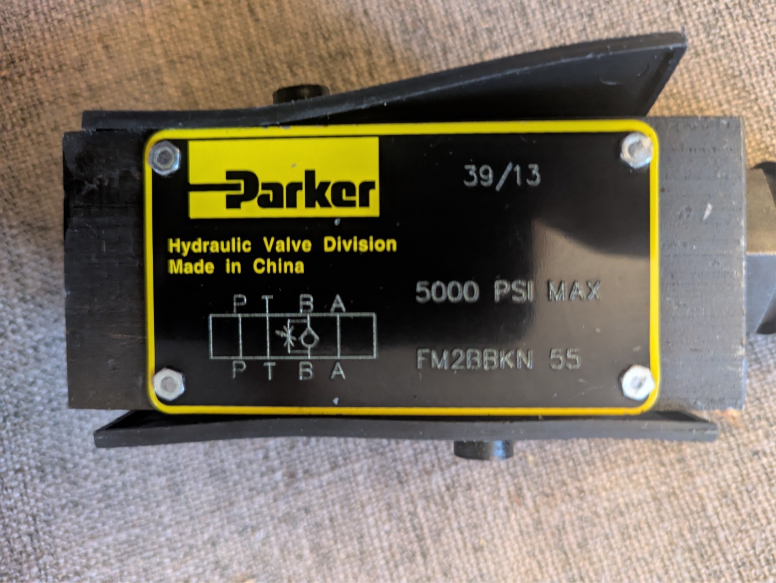 FM2BBKN Parker Hydraulic Stack Valve FM2BBKN 55 NEW NO BOX. #8