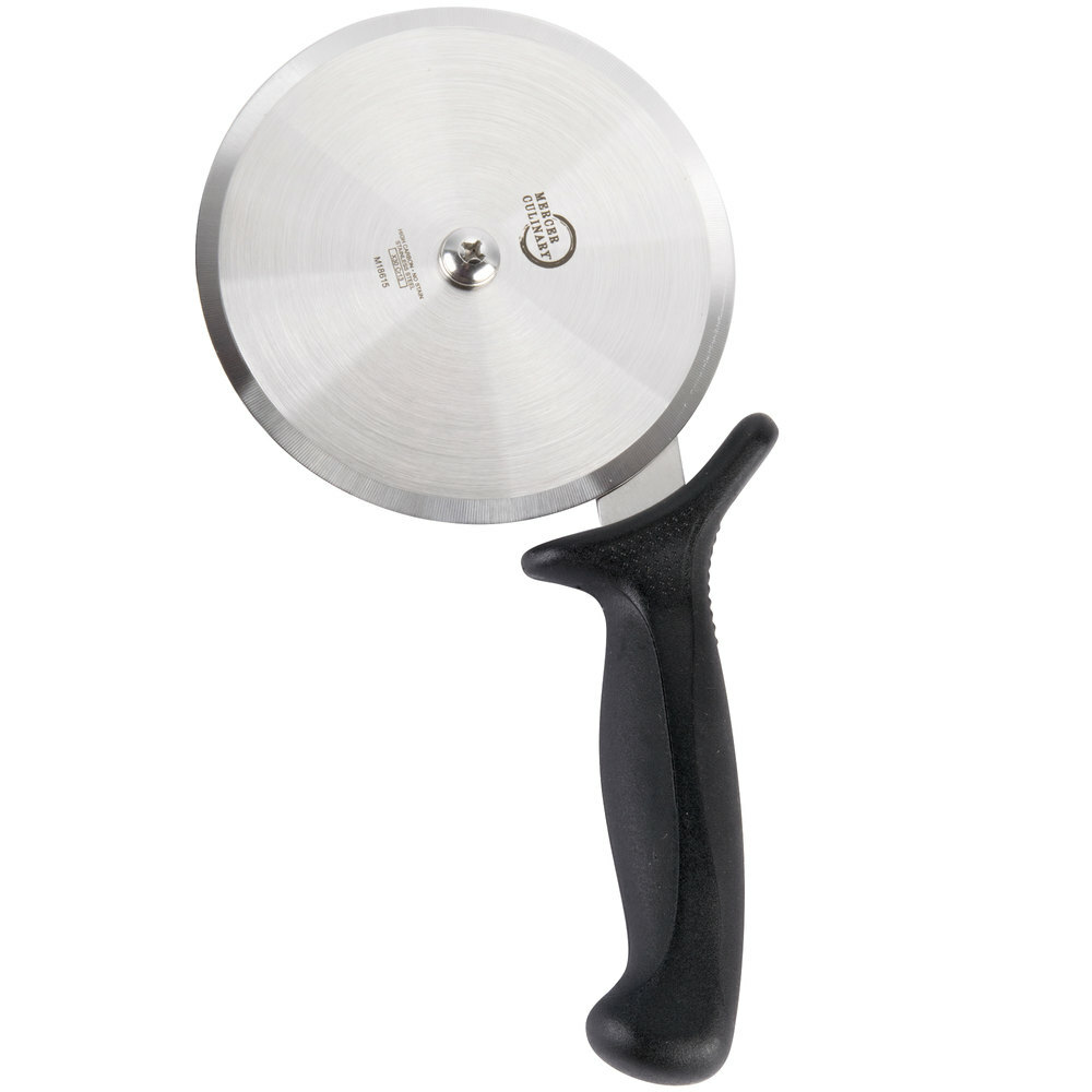 Mercer Culinary 5″ High Carbon Steel Pizza Cutter (choose color below)