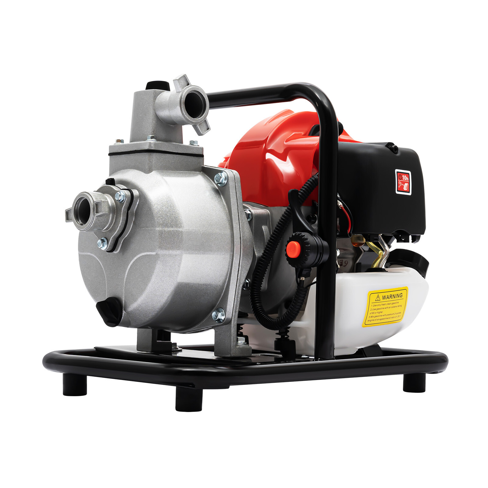 1″ 1.7 Hp Gas Power Semi-trash Water Pump High Pressure Irrigation Transfer Pump