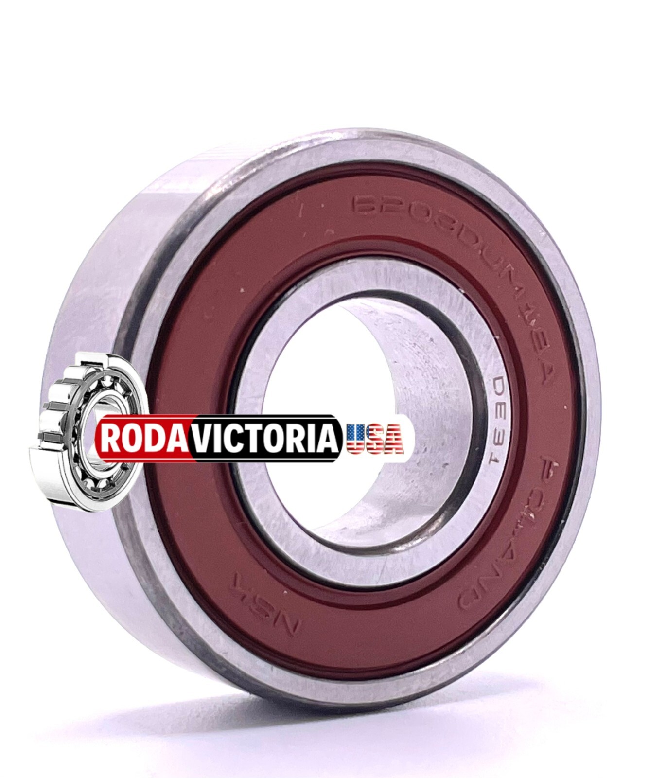 NSK 6203 DDU DEEP GROOVE BALL BEARING, RUBBER SEALED 17x40x12 mm